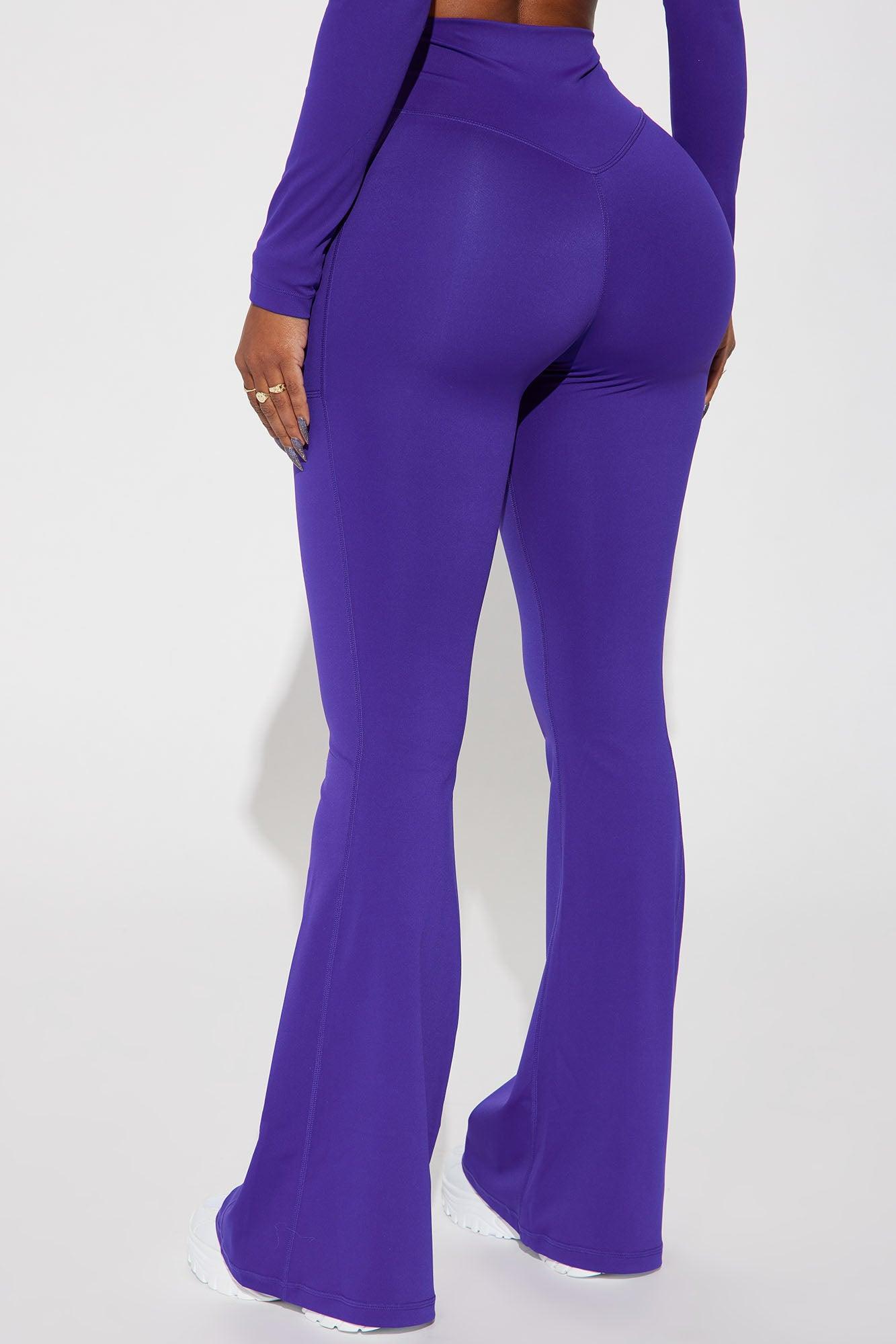 Amara Active Leggings - Plum Product Image