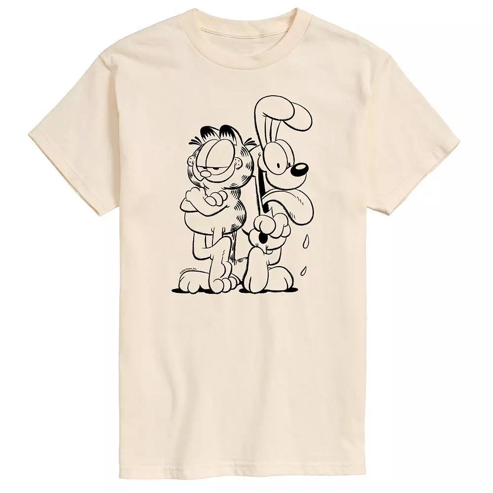 Men's Garfield And Odie Graphic Tee,  Product Image
