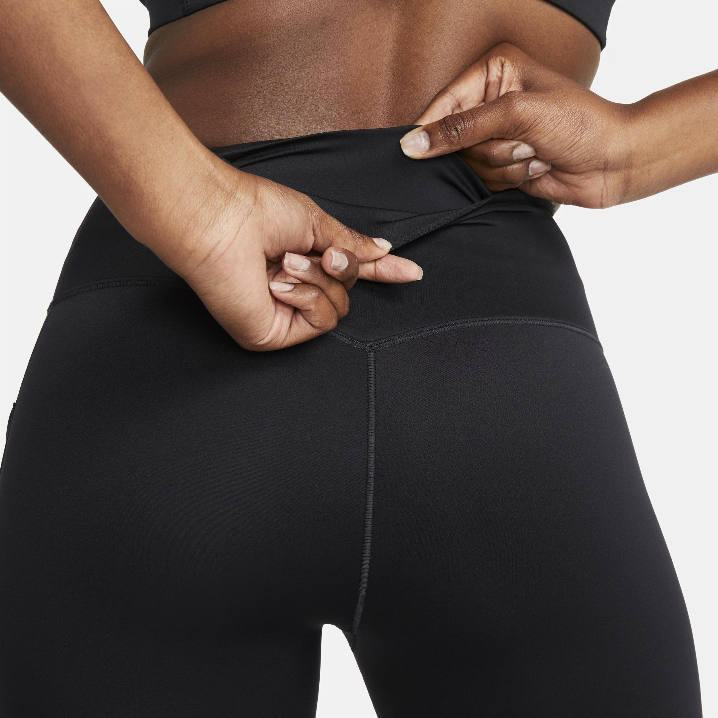 Nike Women's Go Firm-Support Mid-Rise Full-Length Leggings with Pockets Product Image