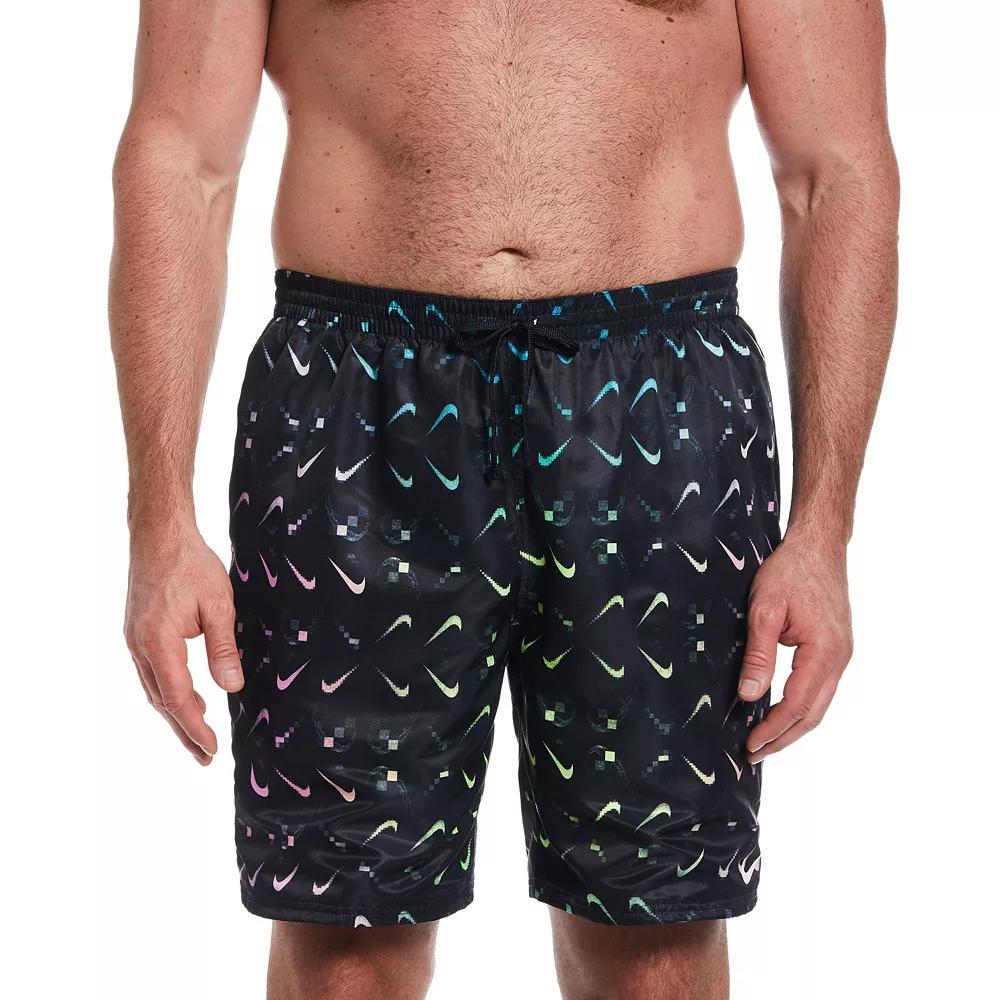 Big & Tall Nike 9-in. Digi Swoosh Ombre Swim Trunks, Men's,  Product Image