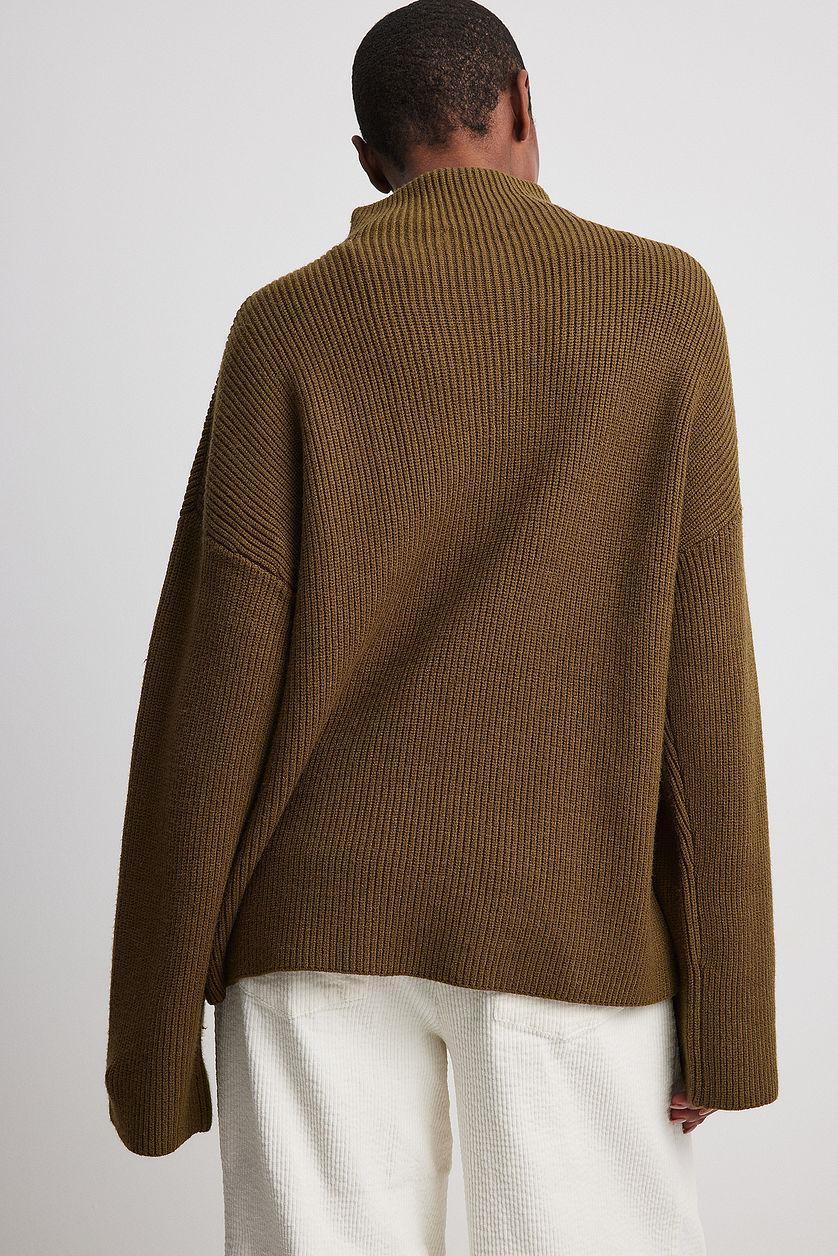 Turtleneck Knitted Sweater Product Image