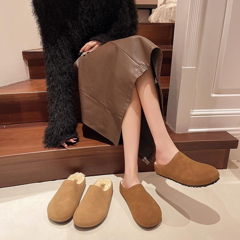 Fleece Lined Mules Product Image