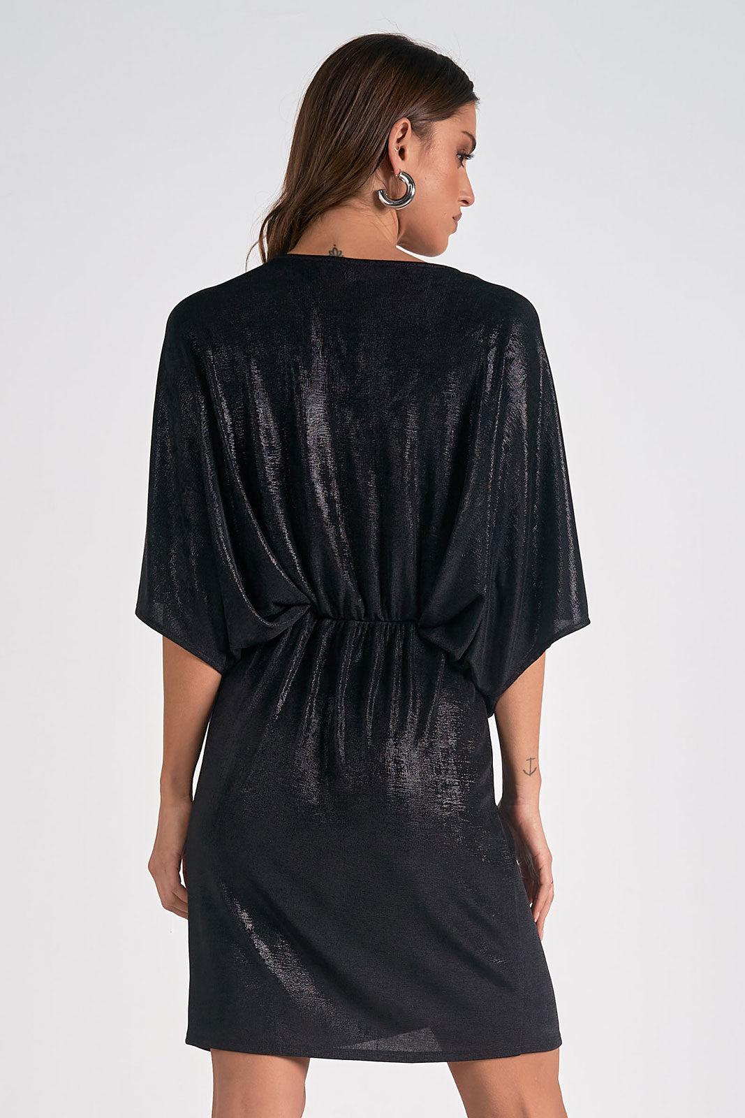 Shimmer Gathered Dress Product Image