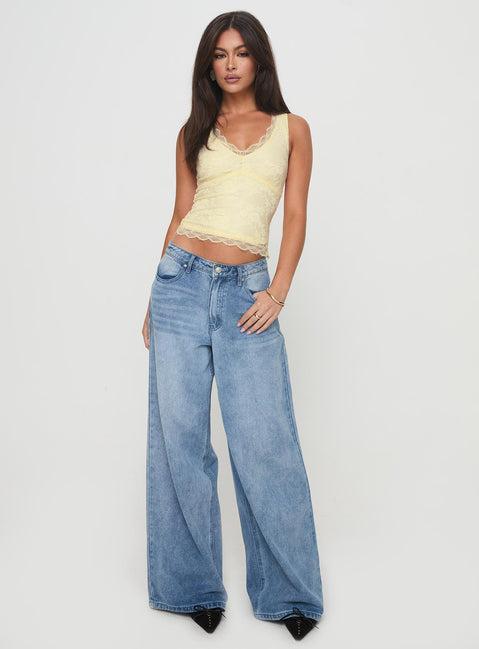 Far Away Top Yellow Product Image