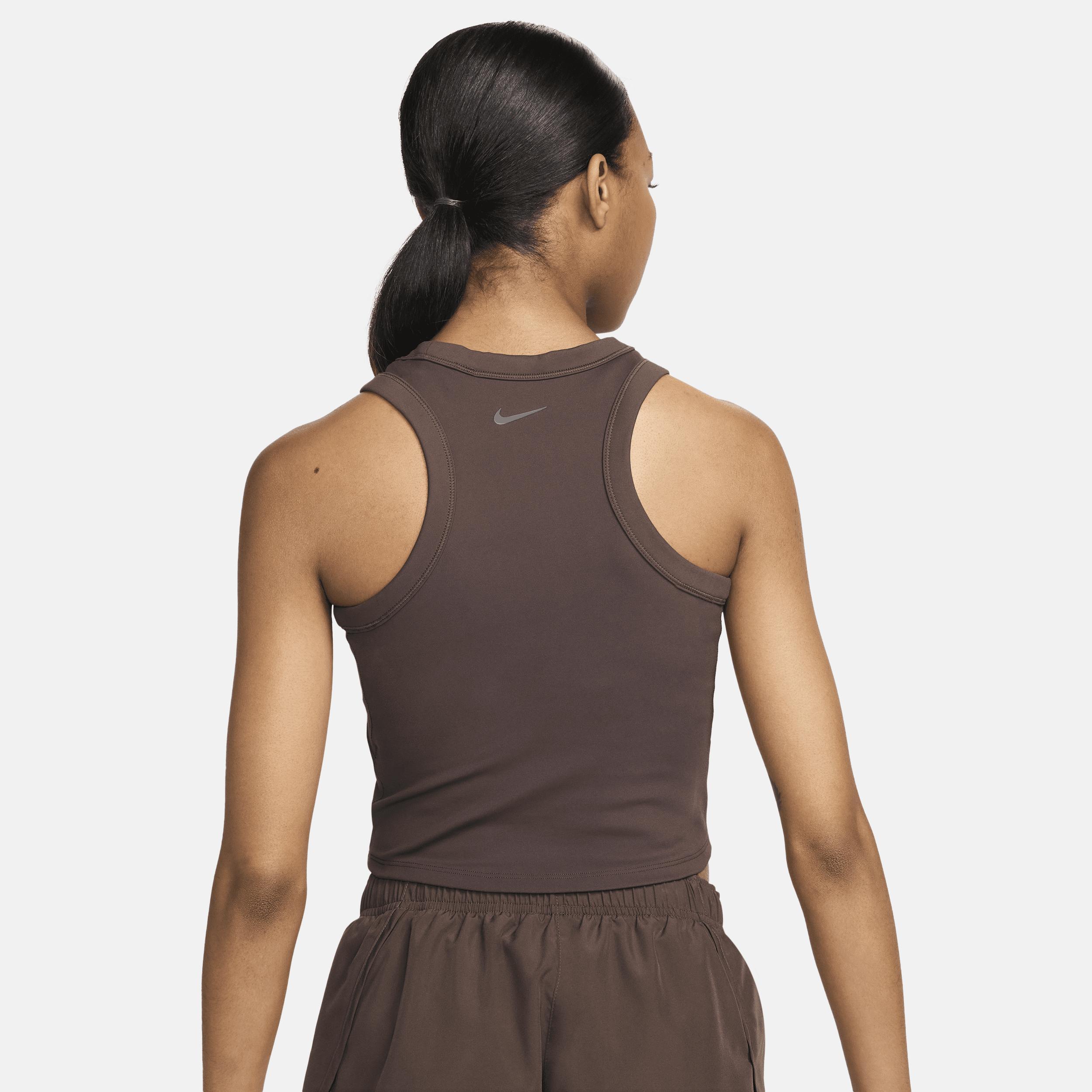 Nike Women's One Fitted Dri-FIT Cropped Tank Top Product Image