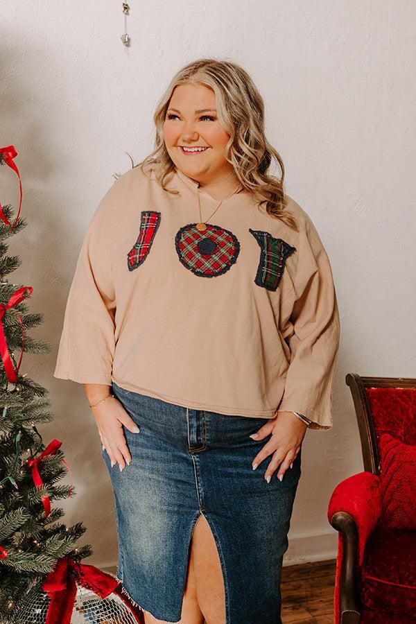 Joy Patch Vintage Tee Curves Product Image