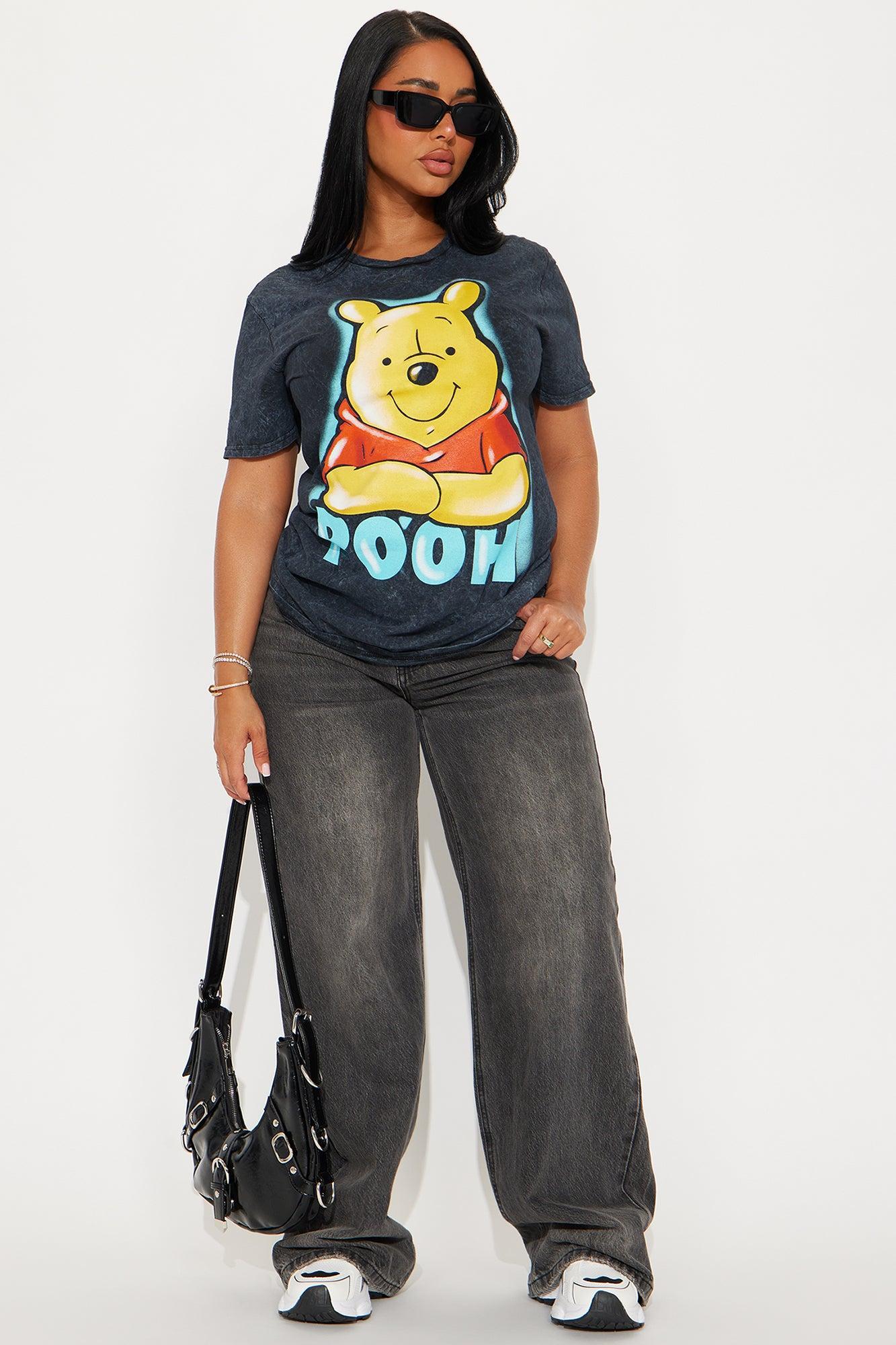 Winnie The Pooh Oversized Tee - Black Product Image