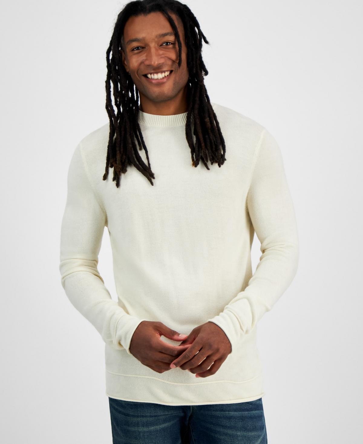 And Now This Mens Regular-Fit Solid Crewneck Sweater, Created for Macys Product Image