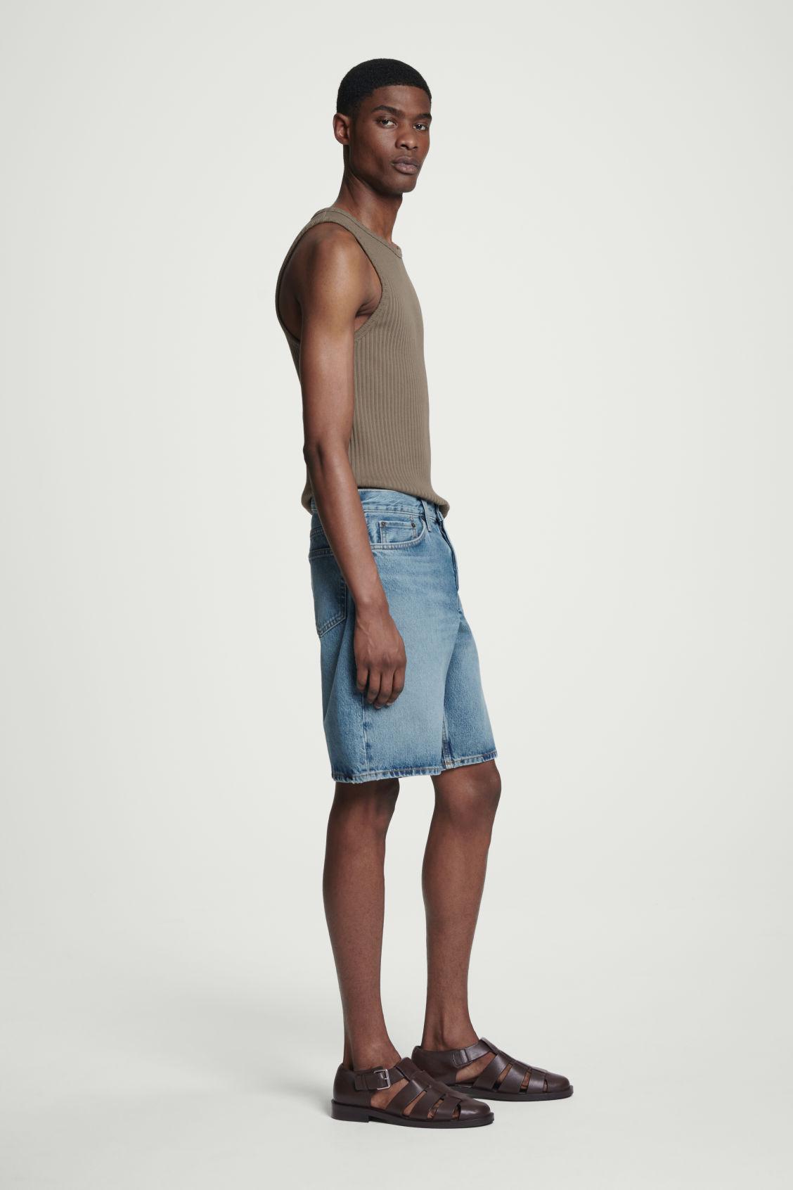 DENIM SHORTS Product Image