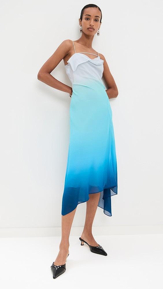 Acne Studios Degrade Chiffon Strap Dress | Shopbop Product Image