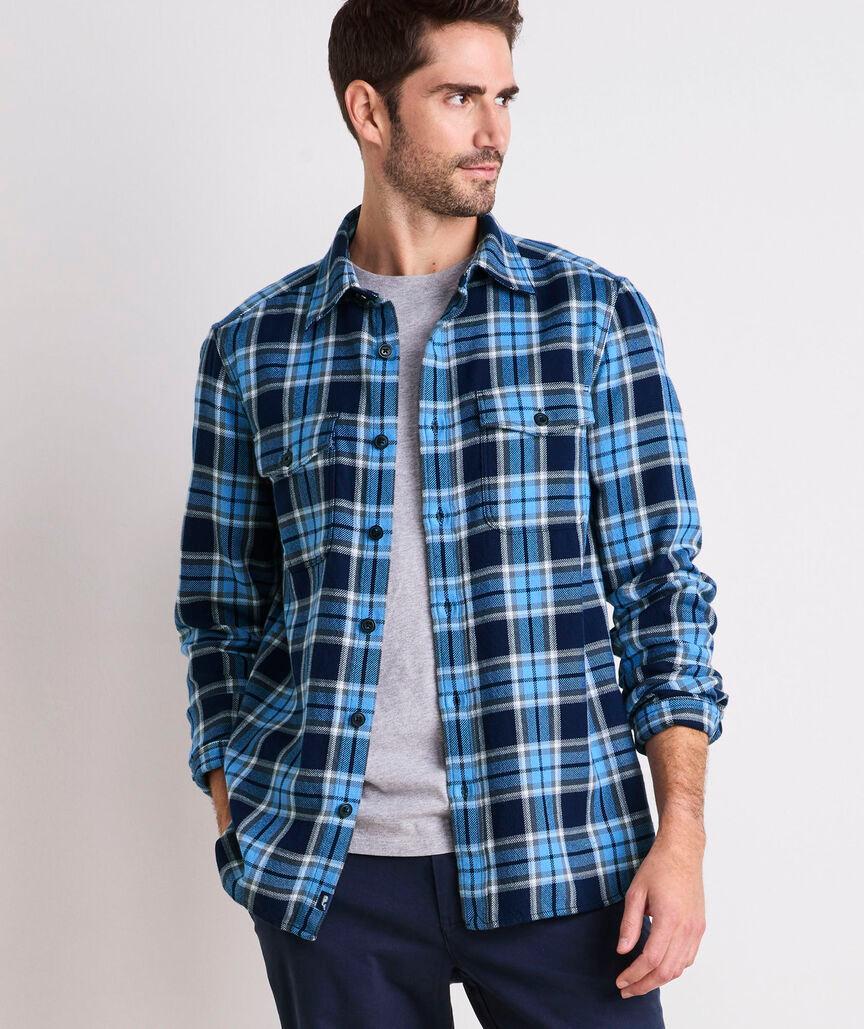 Cutwater Plaid Twill Utility Shirt Product Image
