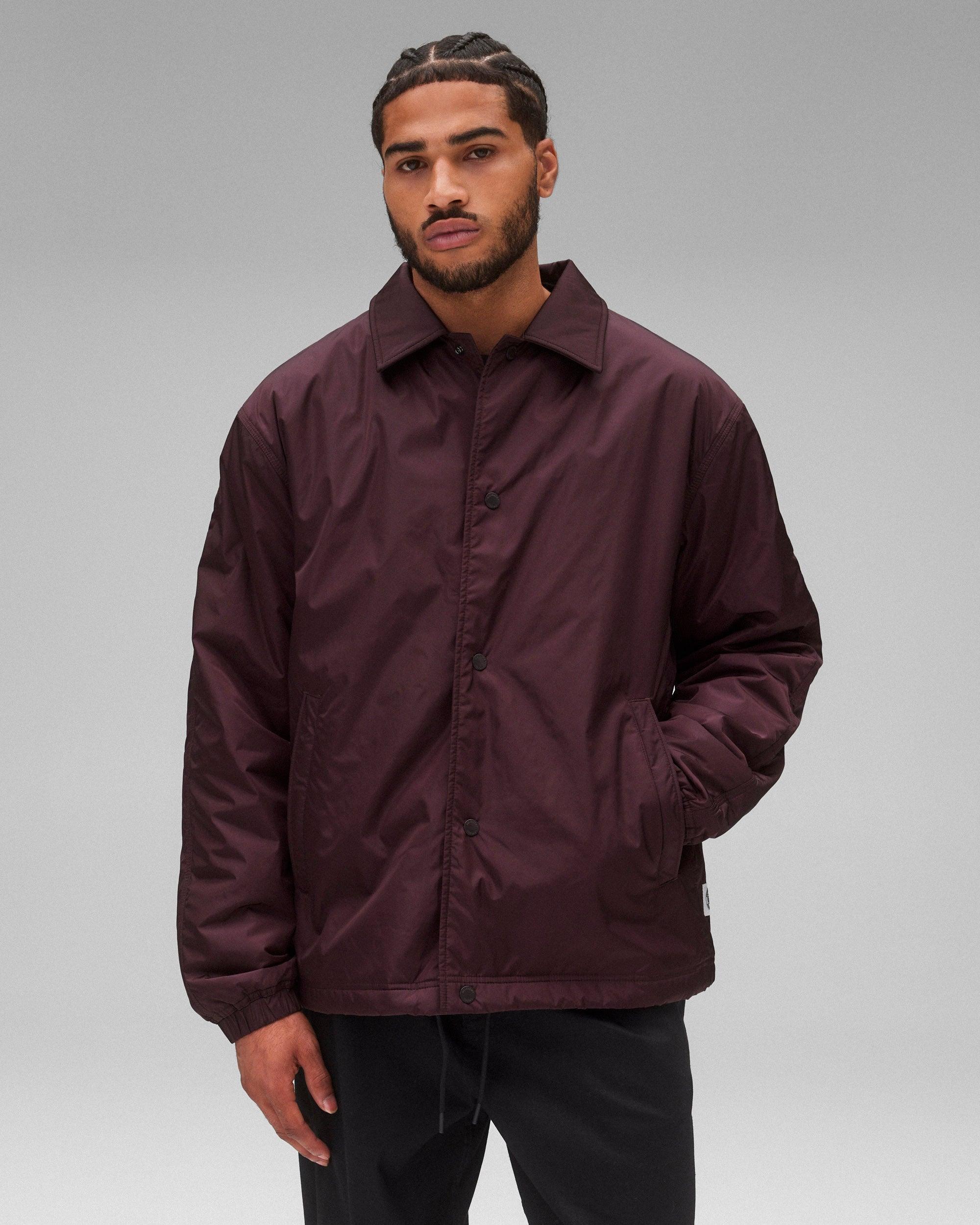 Econyl Satin Nylon Coach's Jacket Male Product Image