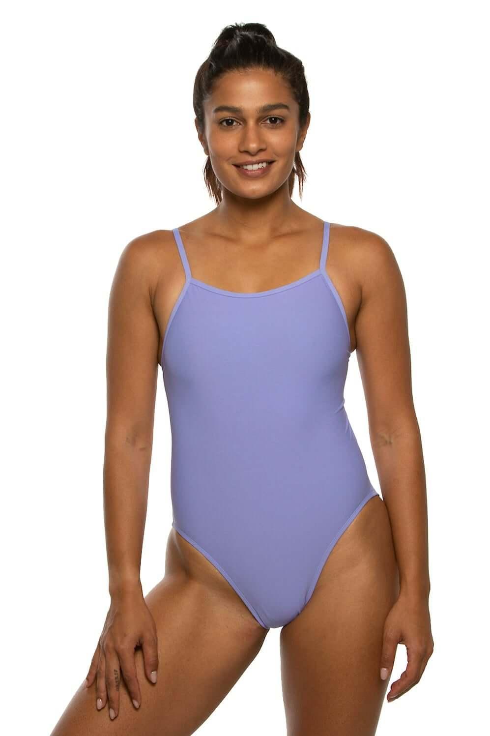 Chevy Swim Onesie - Lavender Female Product Image