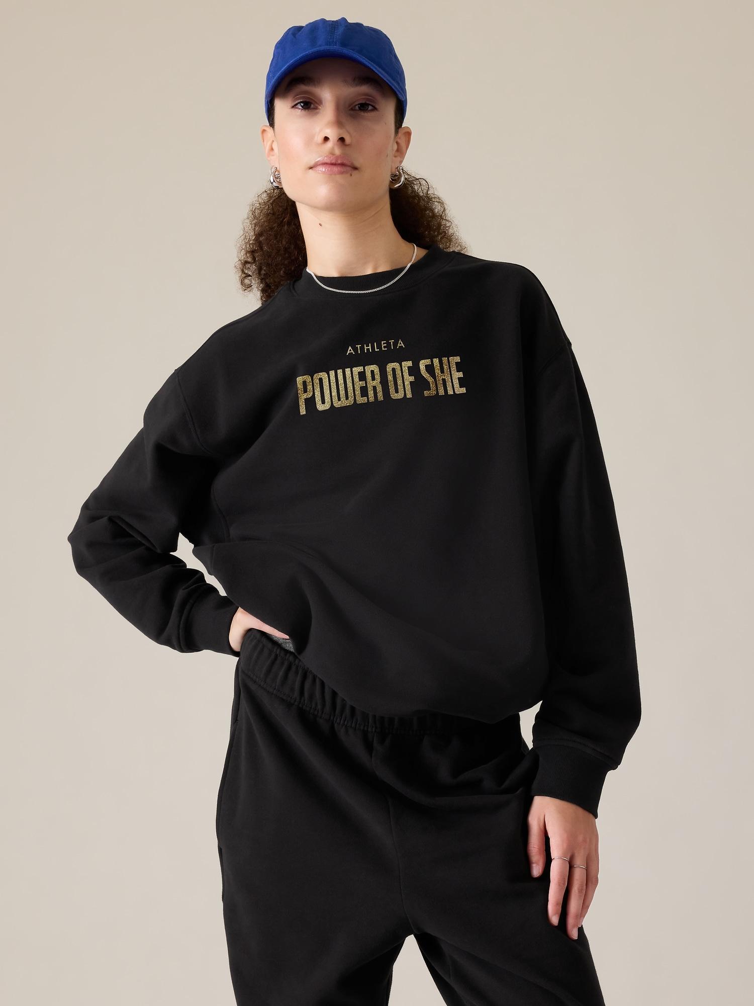 Power of She Forever Fleece Crewneck Sweatshirt Product Image