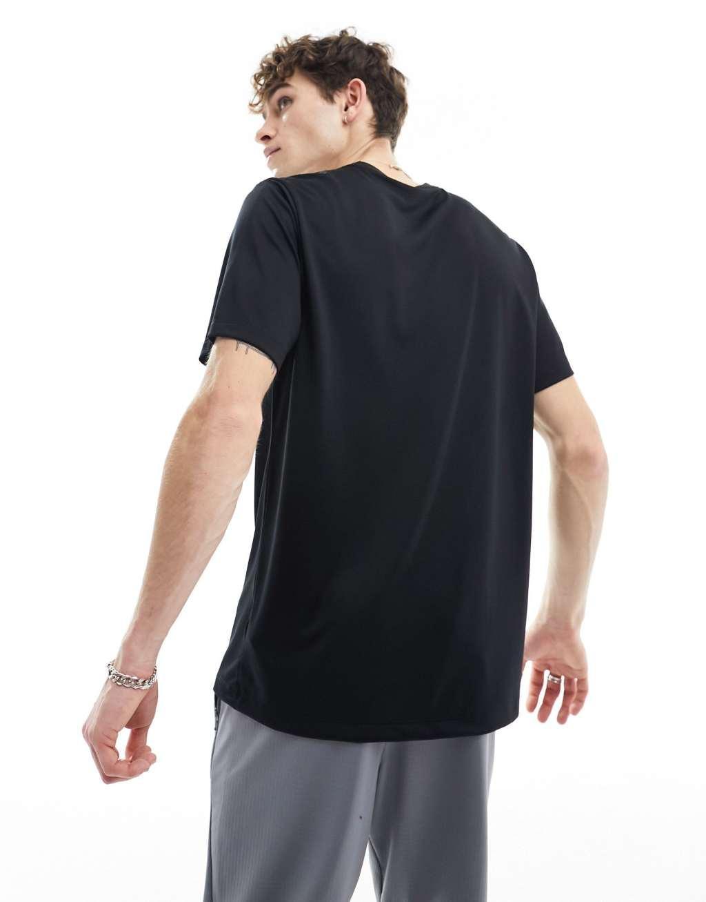 Nike Training Dri-FIT Reset T-shirt in black Product Image