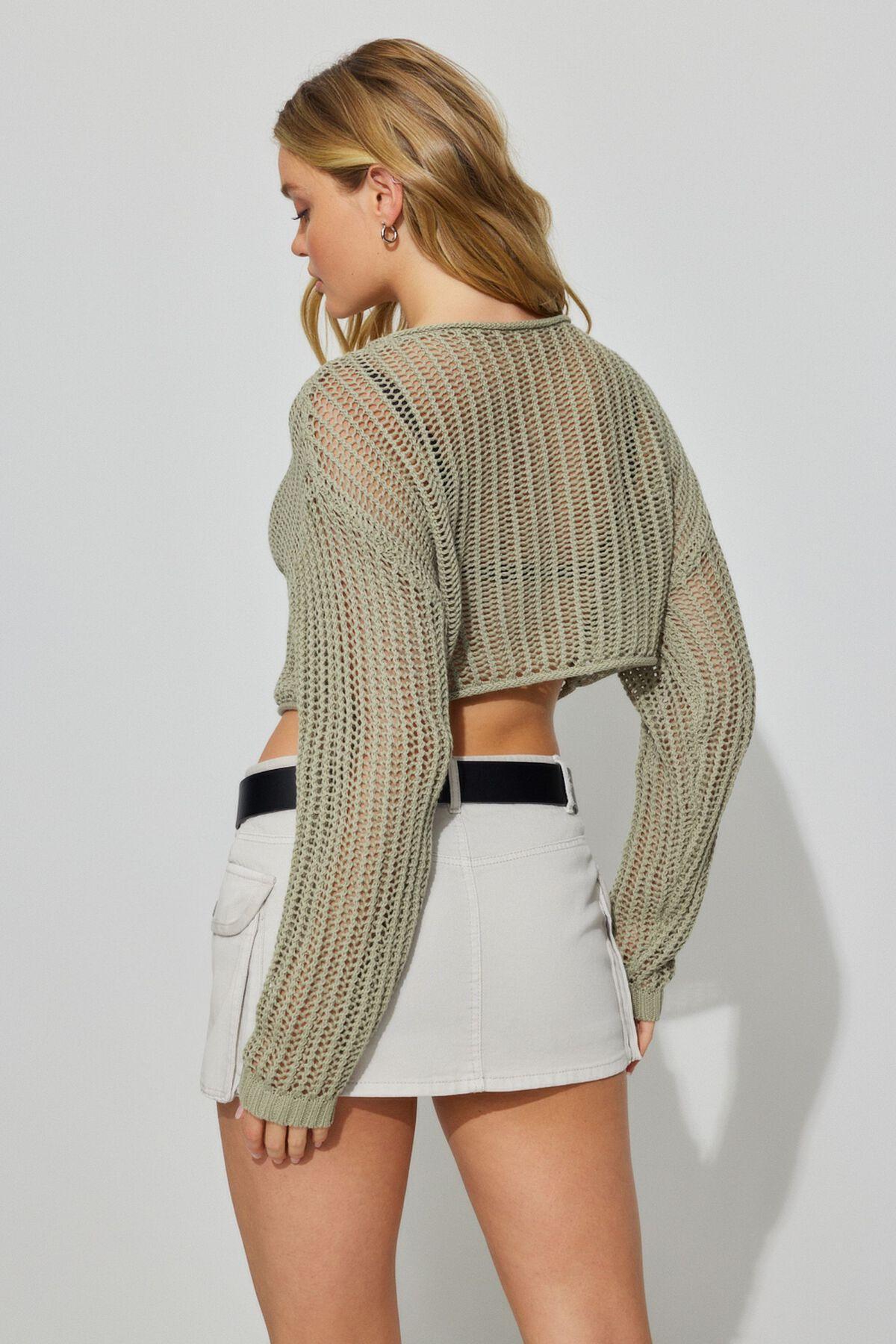 Open Knit Sweater Product Image