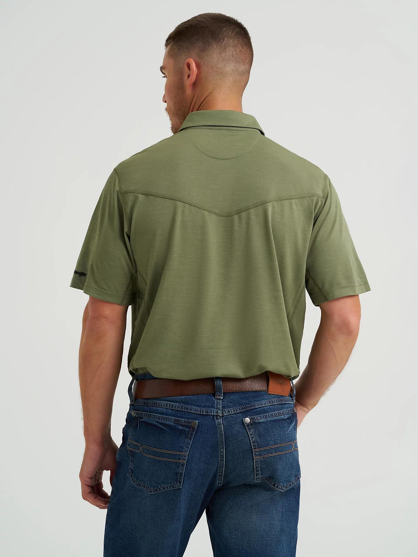 Men's Wrangler Performance Polo in Olive Product Image