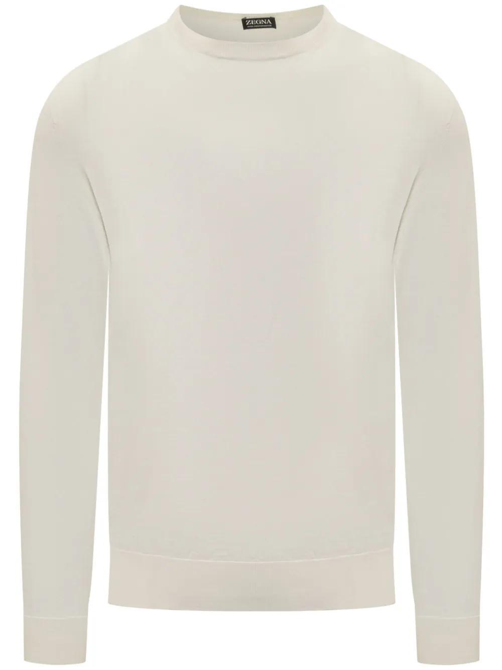 ZEGNA Magllia In White Product Image