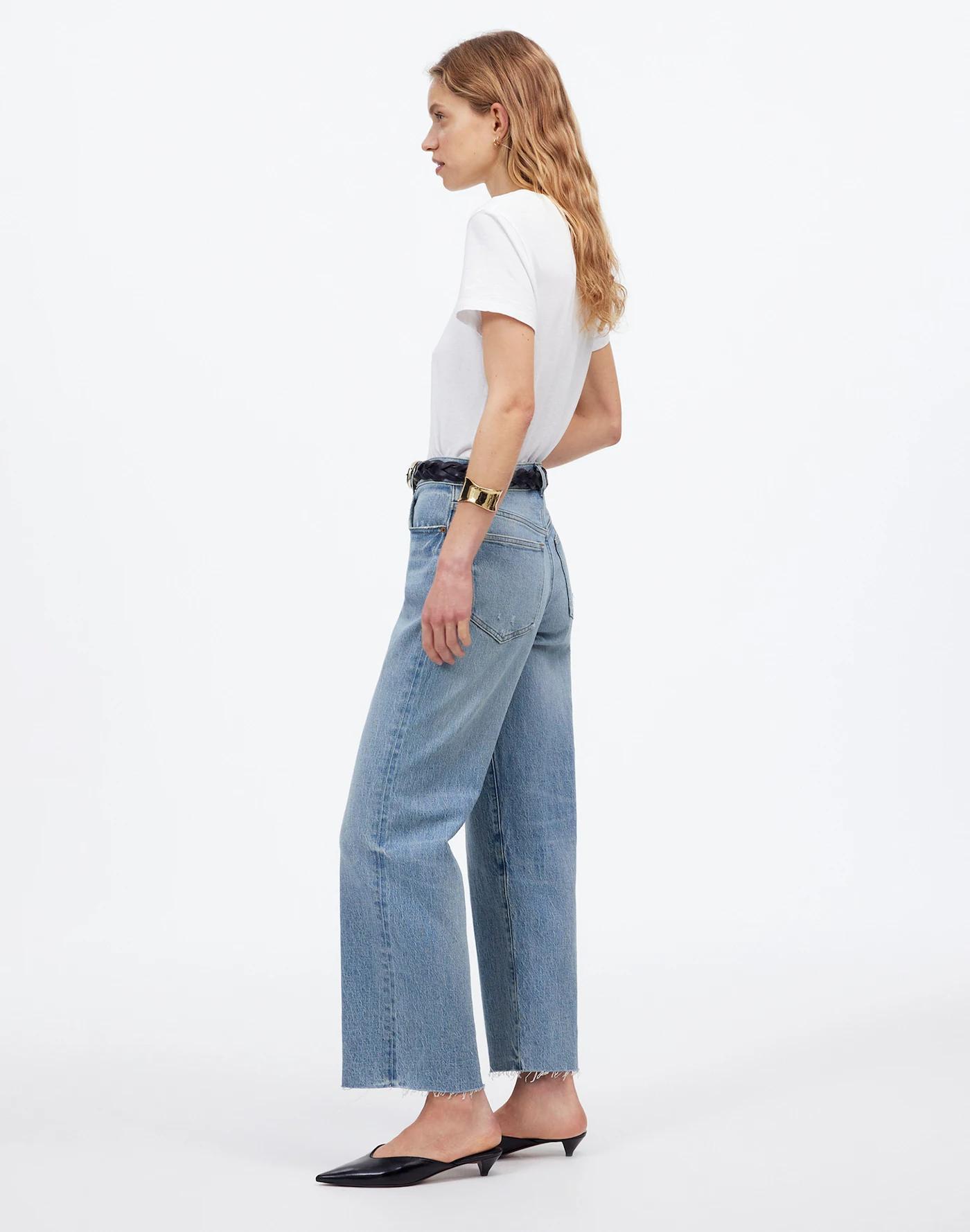 The Perfect Vintage Wide-Leg Crop Jean Product Image