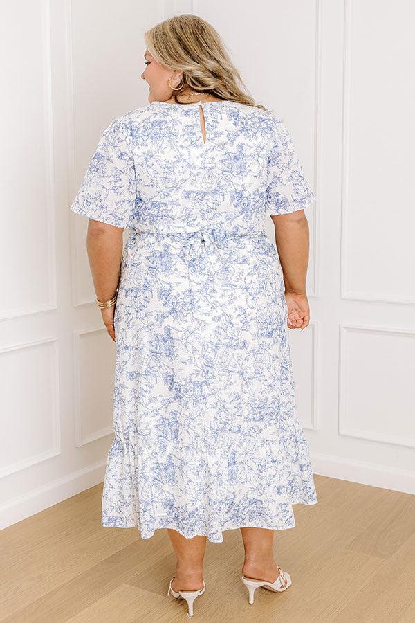 Sail And Petals Midi Dress Curves Product Image