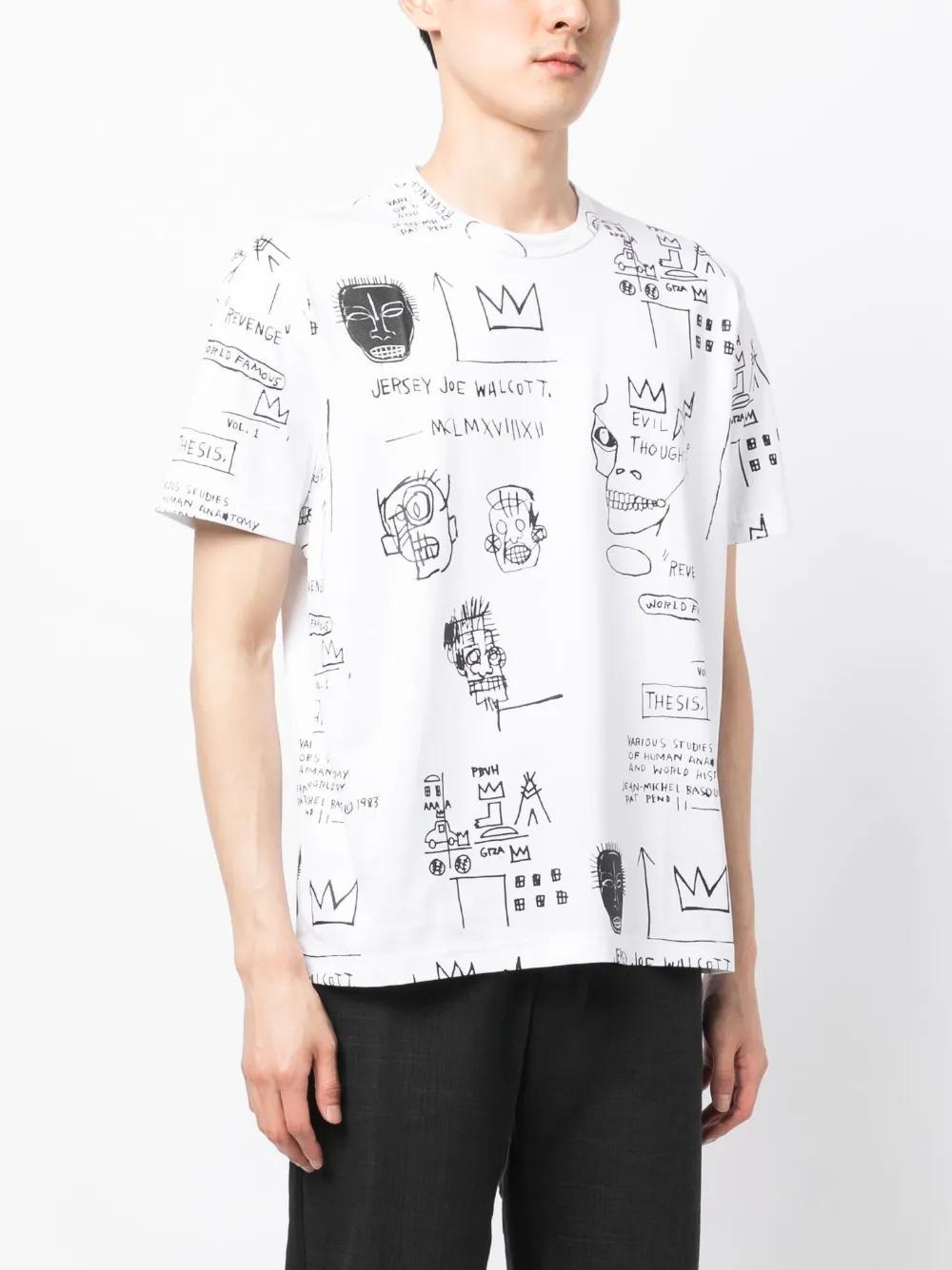 JUNYA WATANABE Basquiat T-shirt In White Product Image