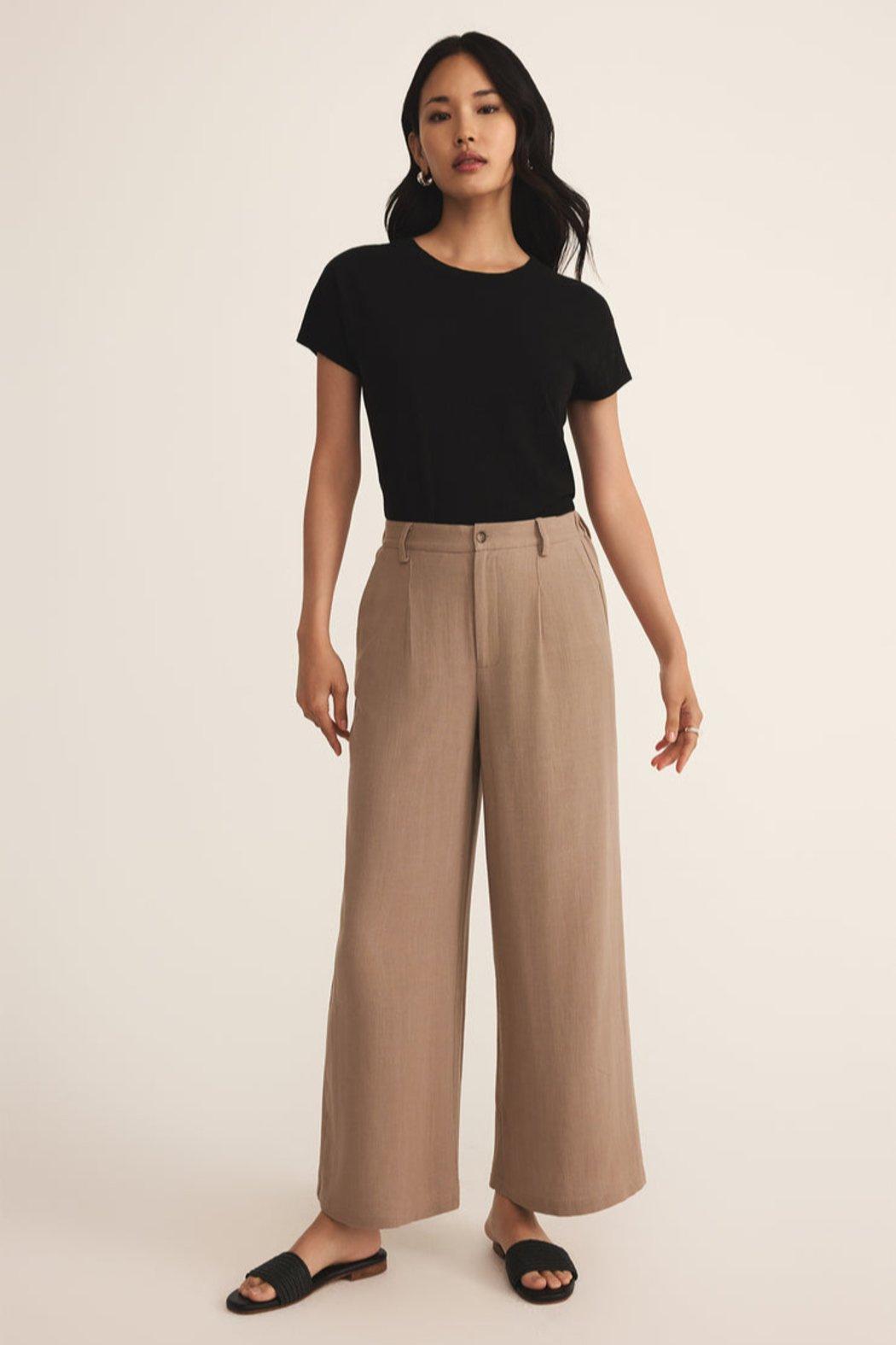 Modern Black Slub Tee Product Image