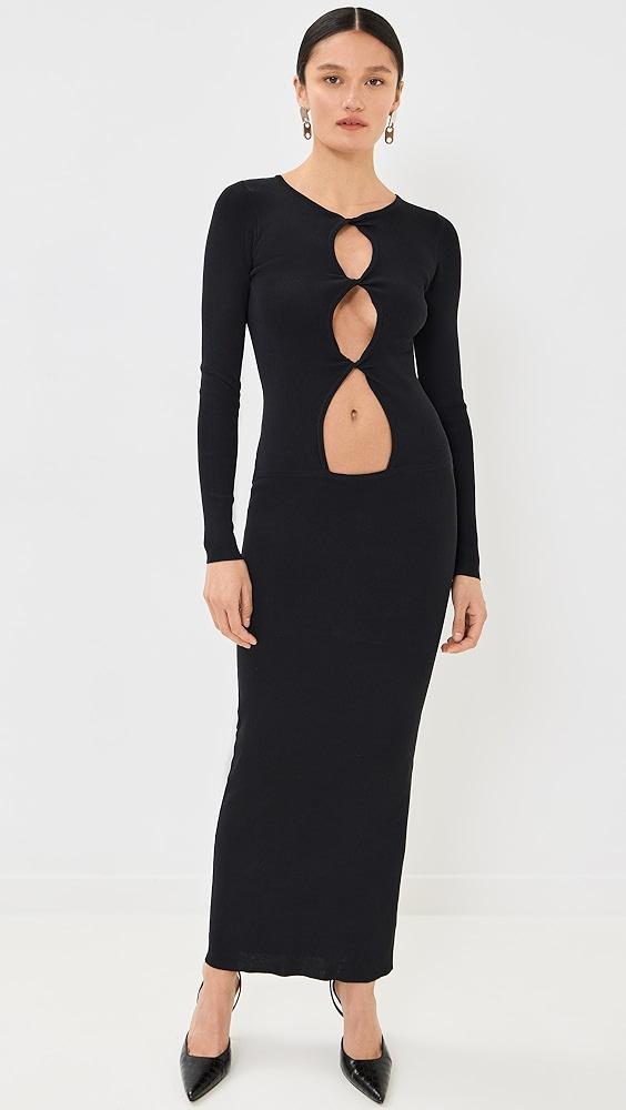 Lioness Homecoming Long Sleeve Maxi Dress | Shopbop Product Image