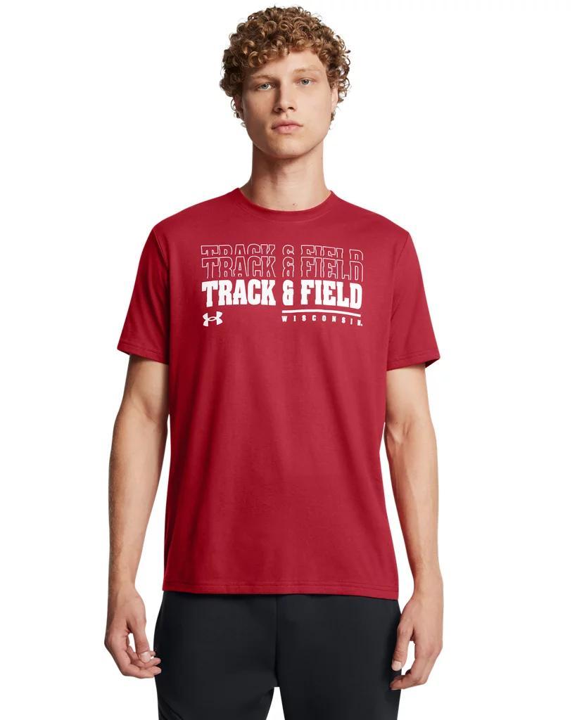 Men's UA Performance Cotton Collegiate T-Shirt Product Image