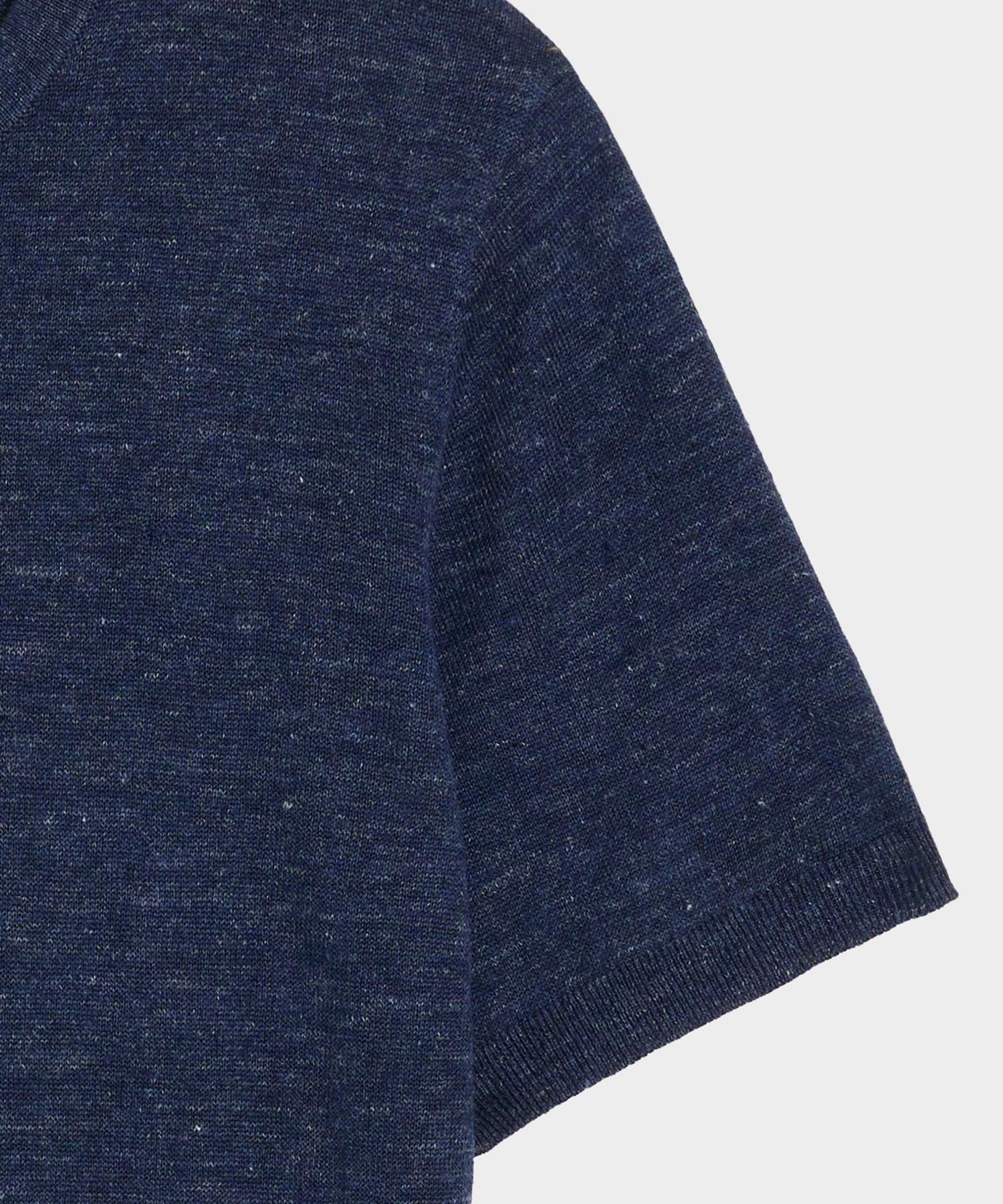 Relaxed Linen Sweater Tee Product Image