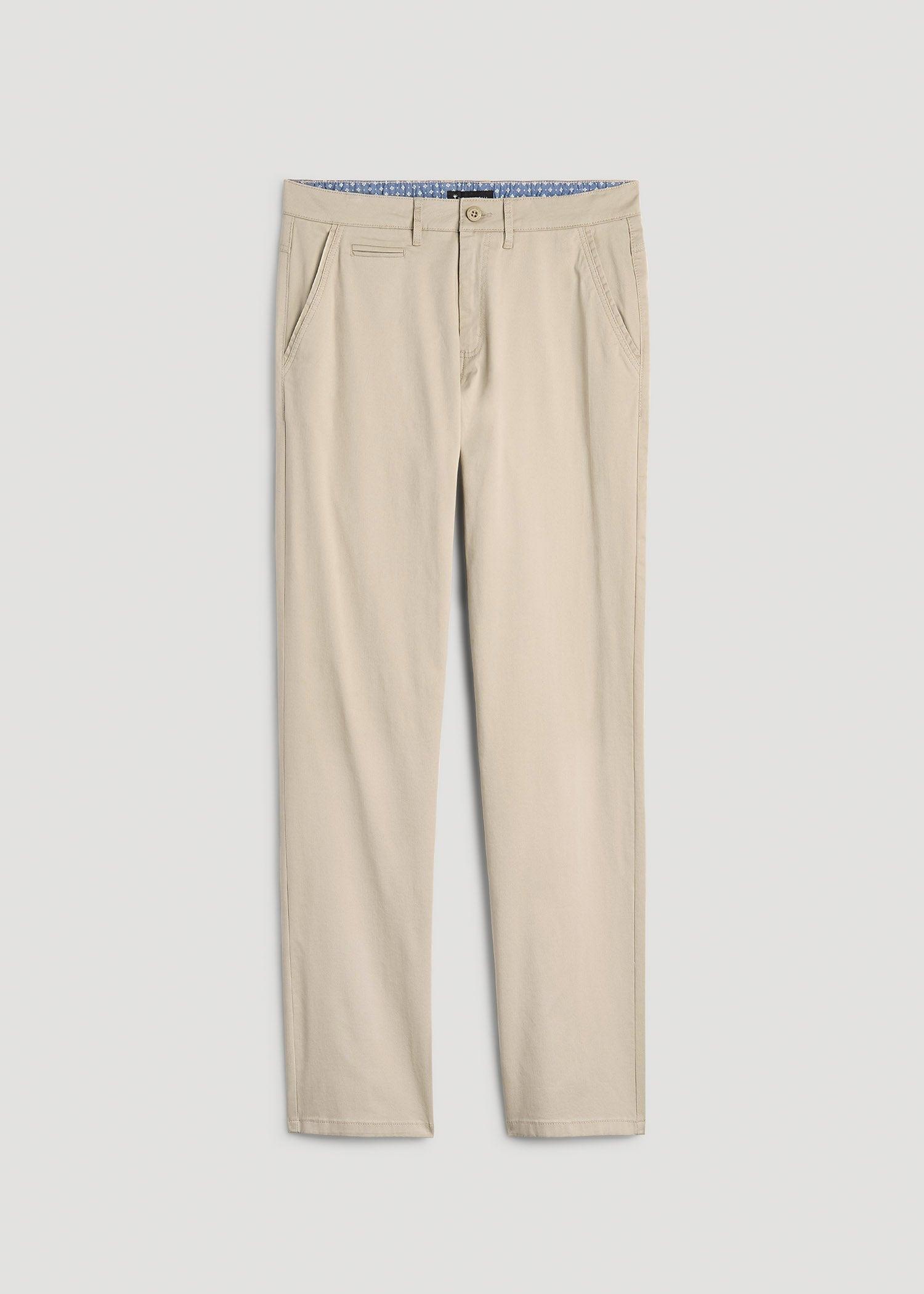 J1 STRAIGHT Leg Chinos for Tall Men in Desert Khaki Male Product Image