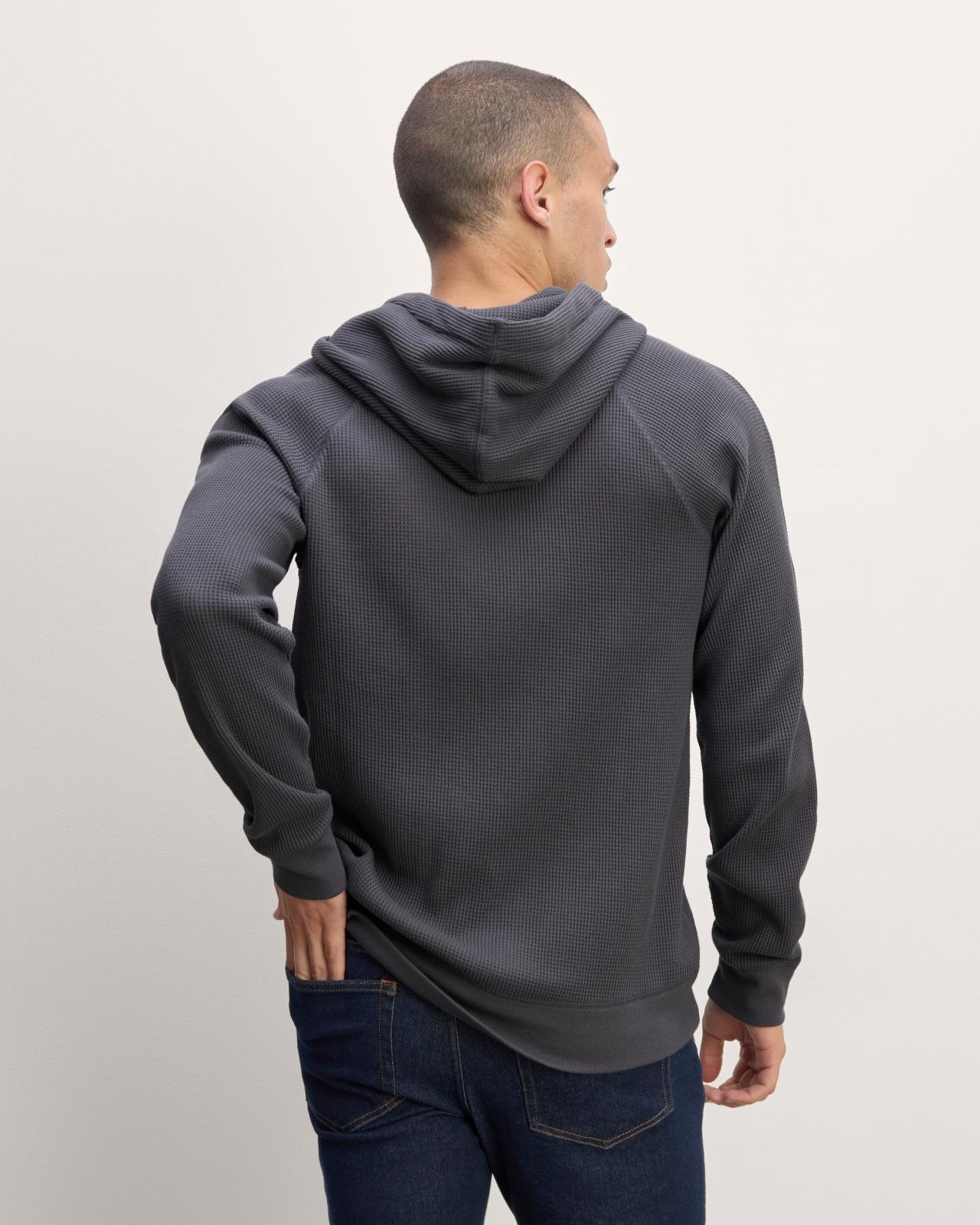 Mens Waffle-Knit Hoodie by Everlane Product Image