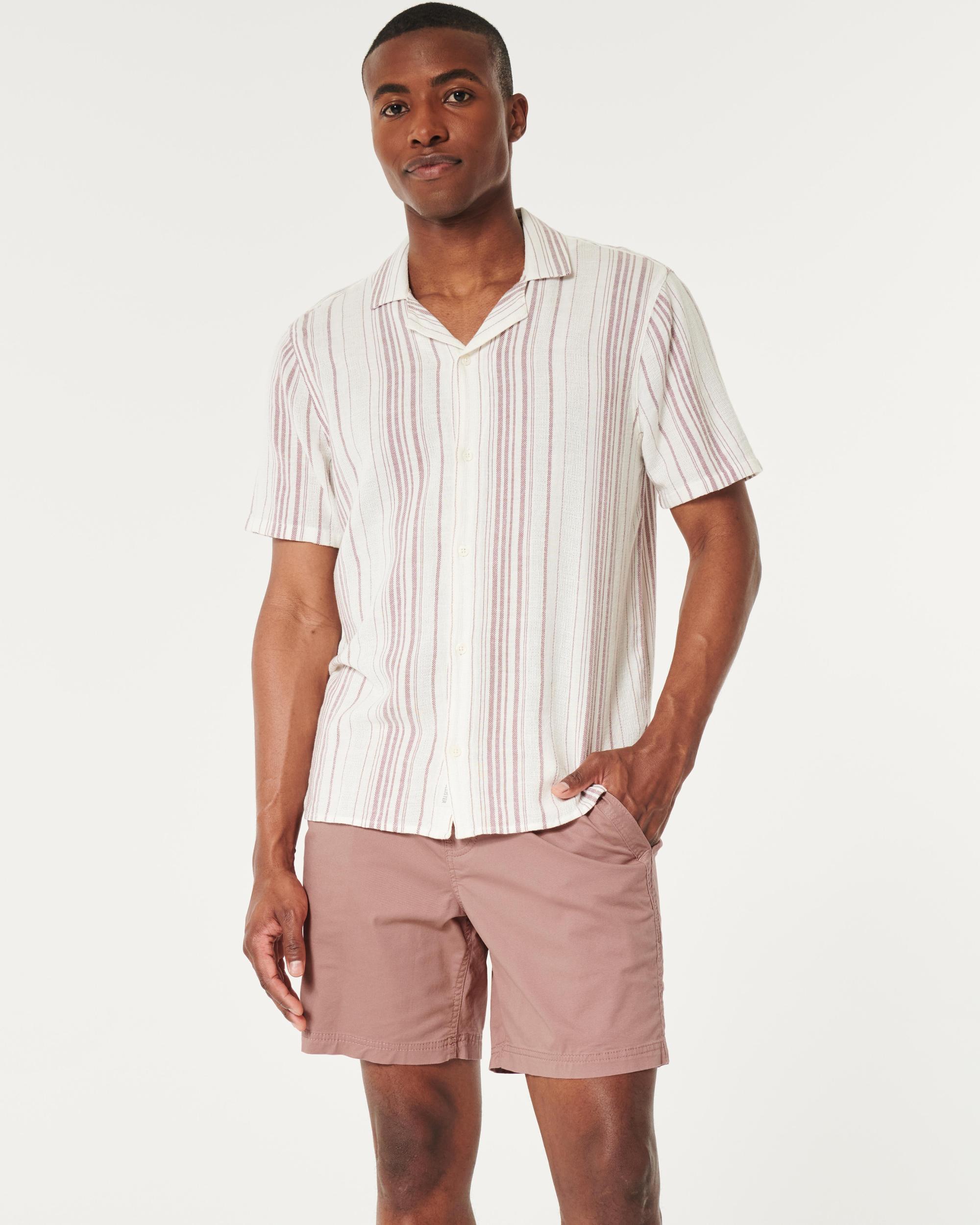 Twill Pull-On Shorts 7" Product Image