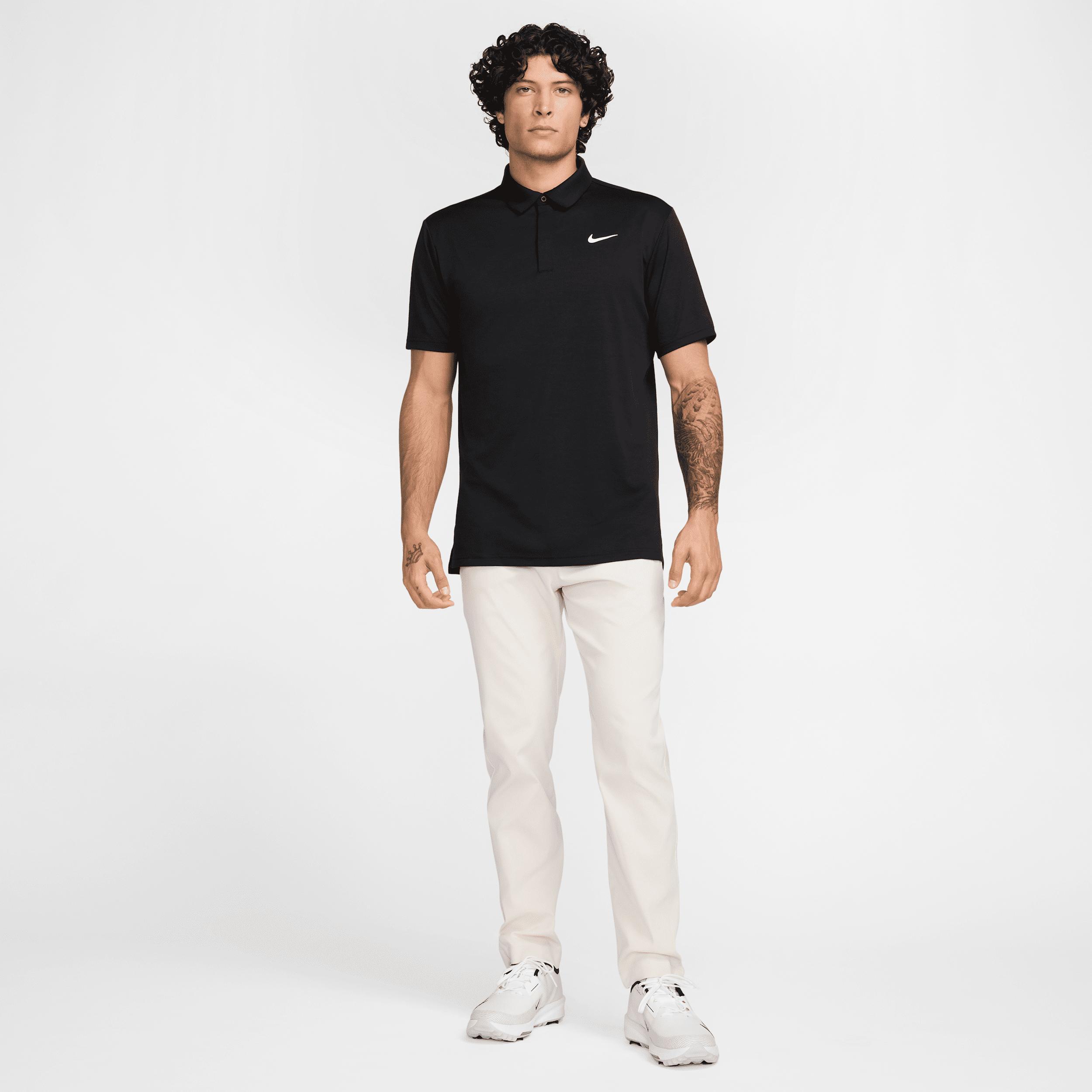 Nike Mens Tour Dri-FIT Jacquard Golf Polo | FZ7475-010 Product Image