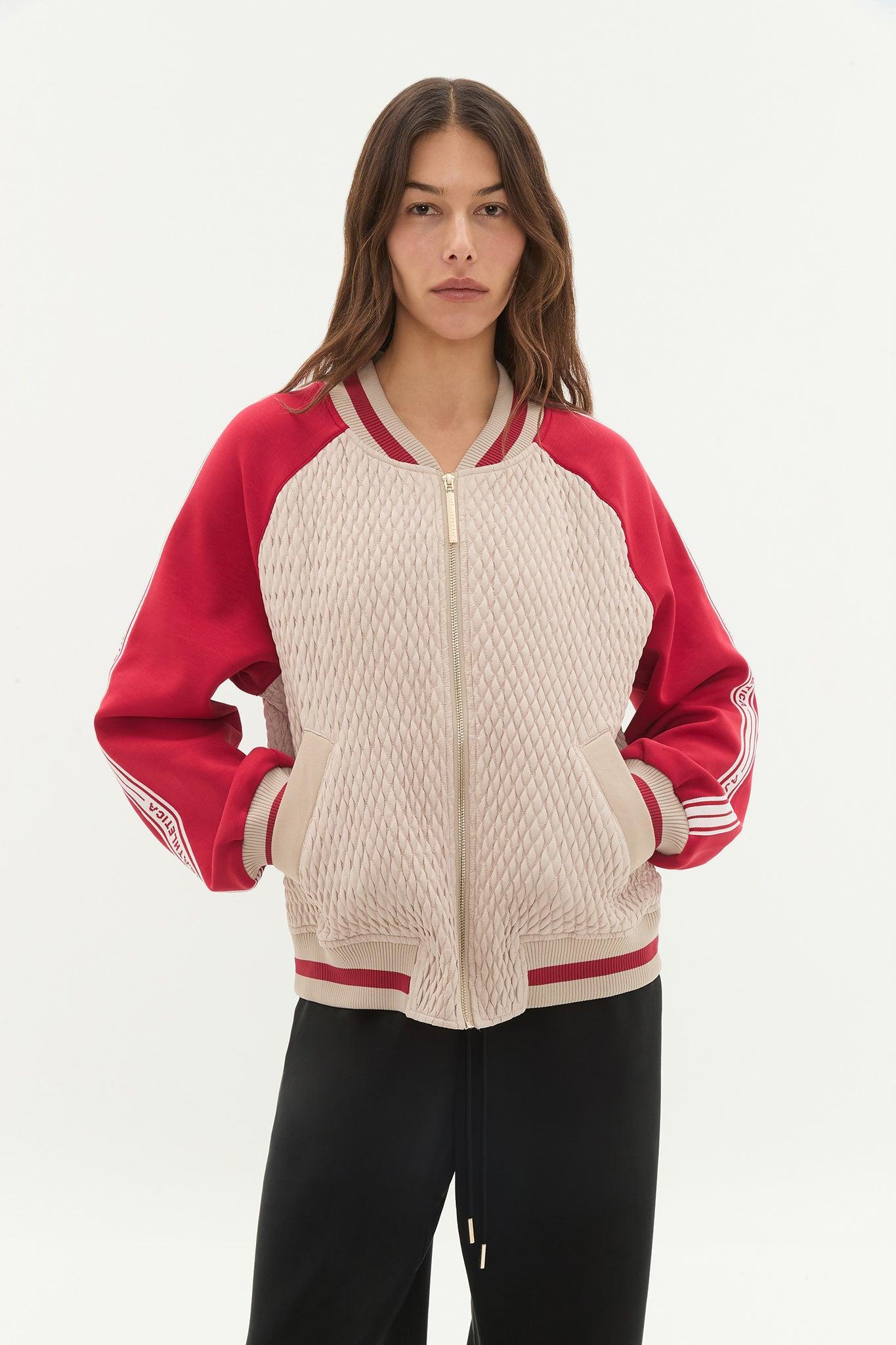 Quilted Bomber Jacket 788 Product Image