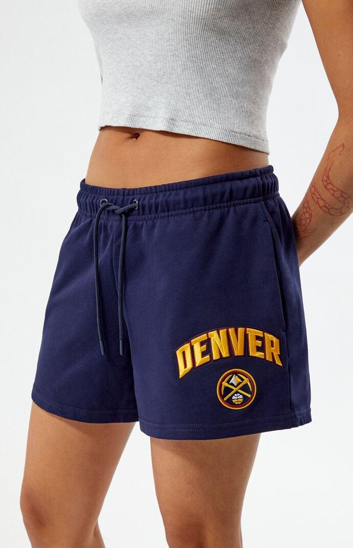 ProStandard Women's Denver Nuggets Fleece Sweat Shorts Product Image