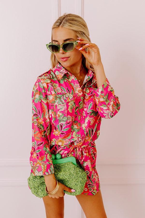 Captivating Cuteness Floral Romper Product Image