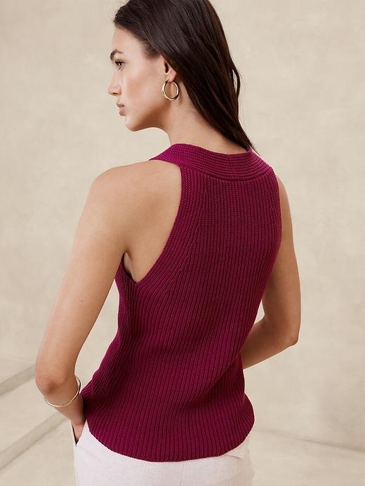 Textured Sweater Tank Product Image