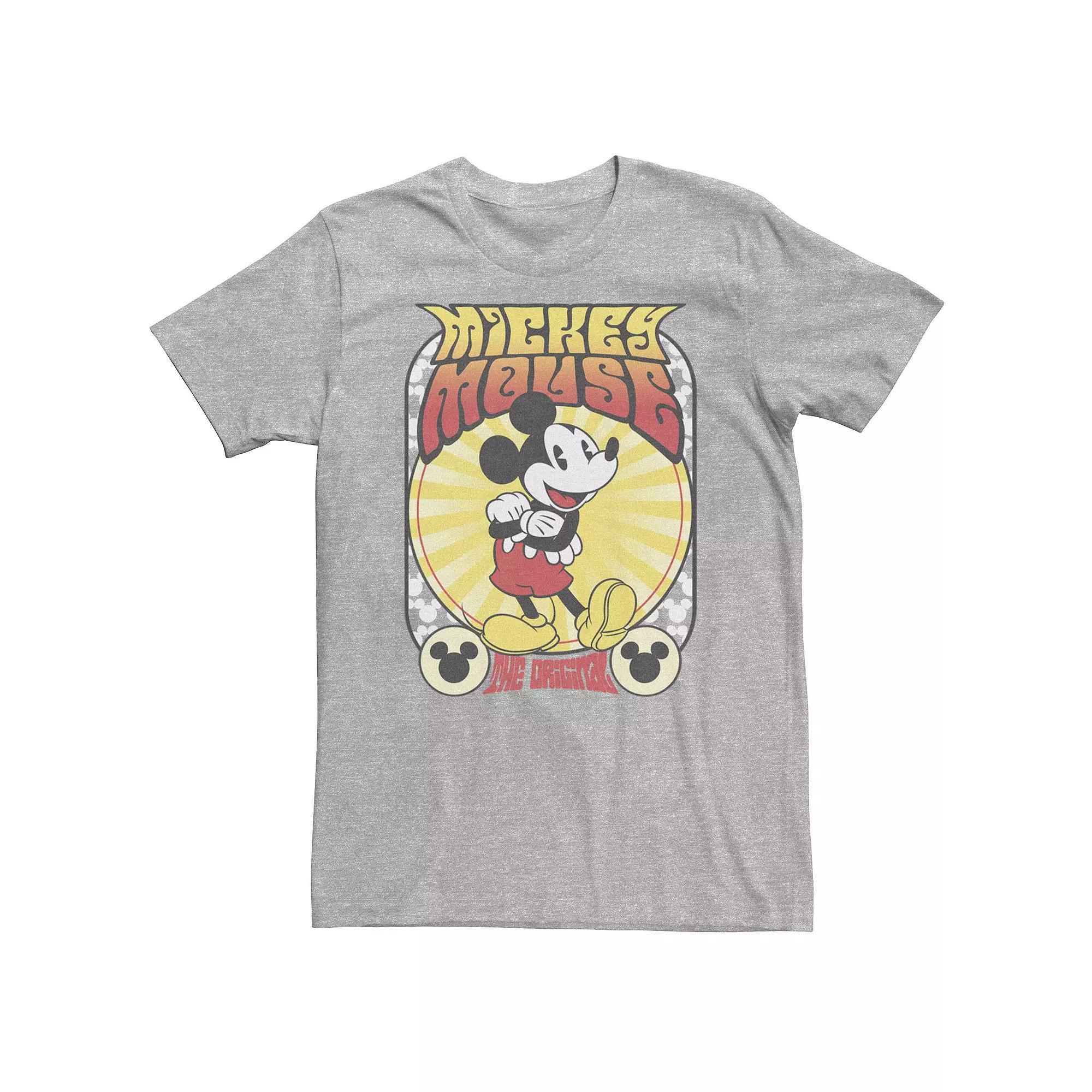 Big & Tall Disney Micky Classic Full Portrait Micky Mouse Tee, Men's,  Product Image