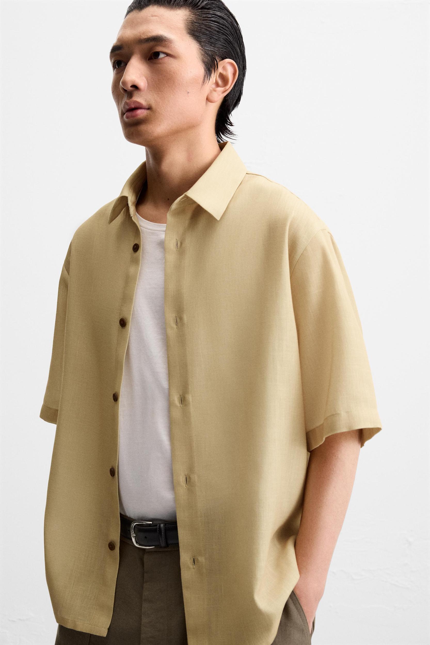 CONTRAST PRINT SHIRT Product Image