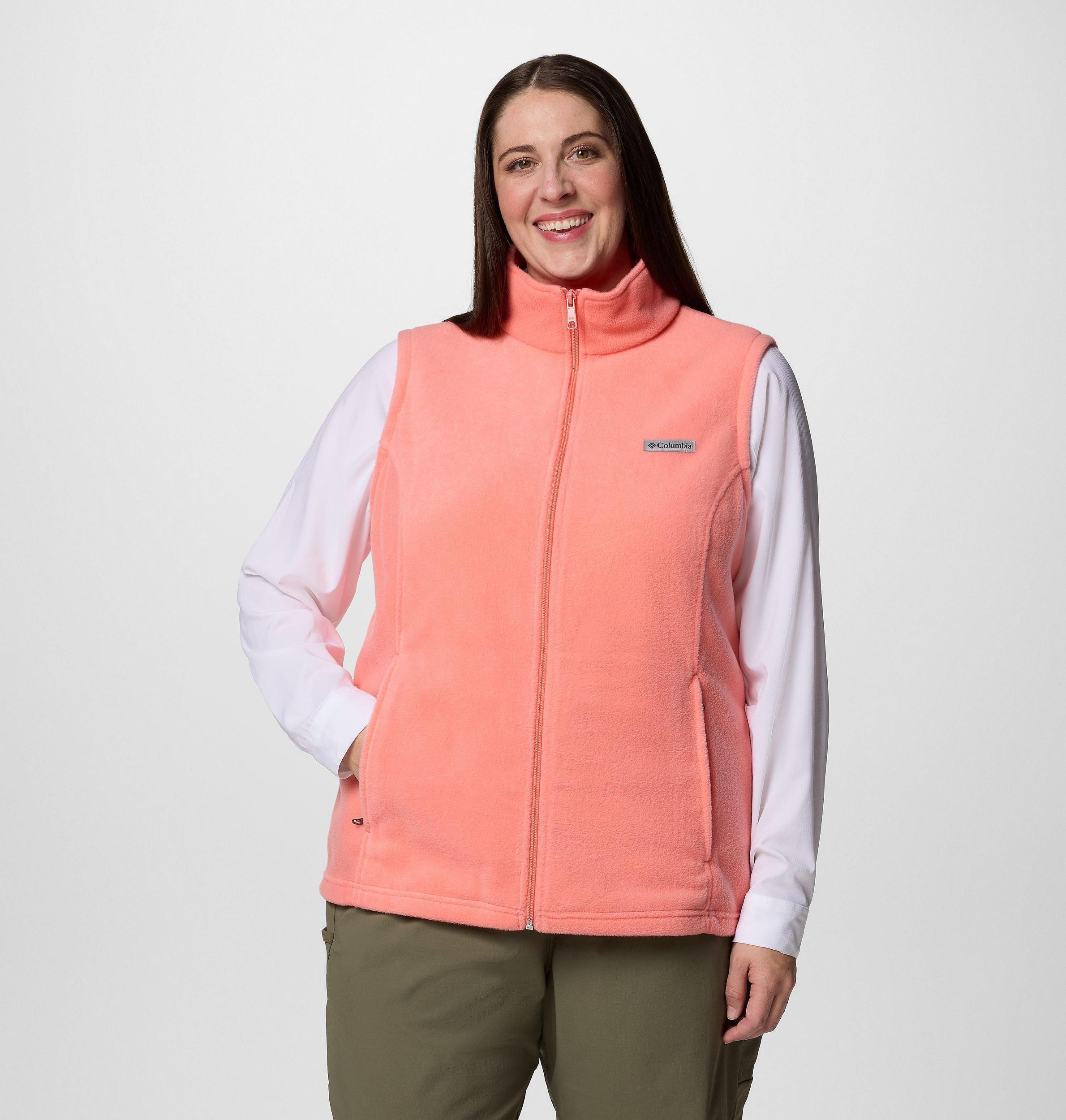 Columbia Women s Benton Springs Fleece Vest - Plus Size- Product Image