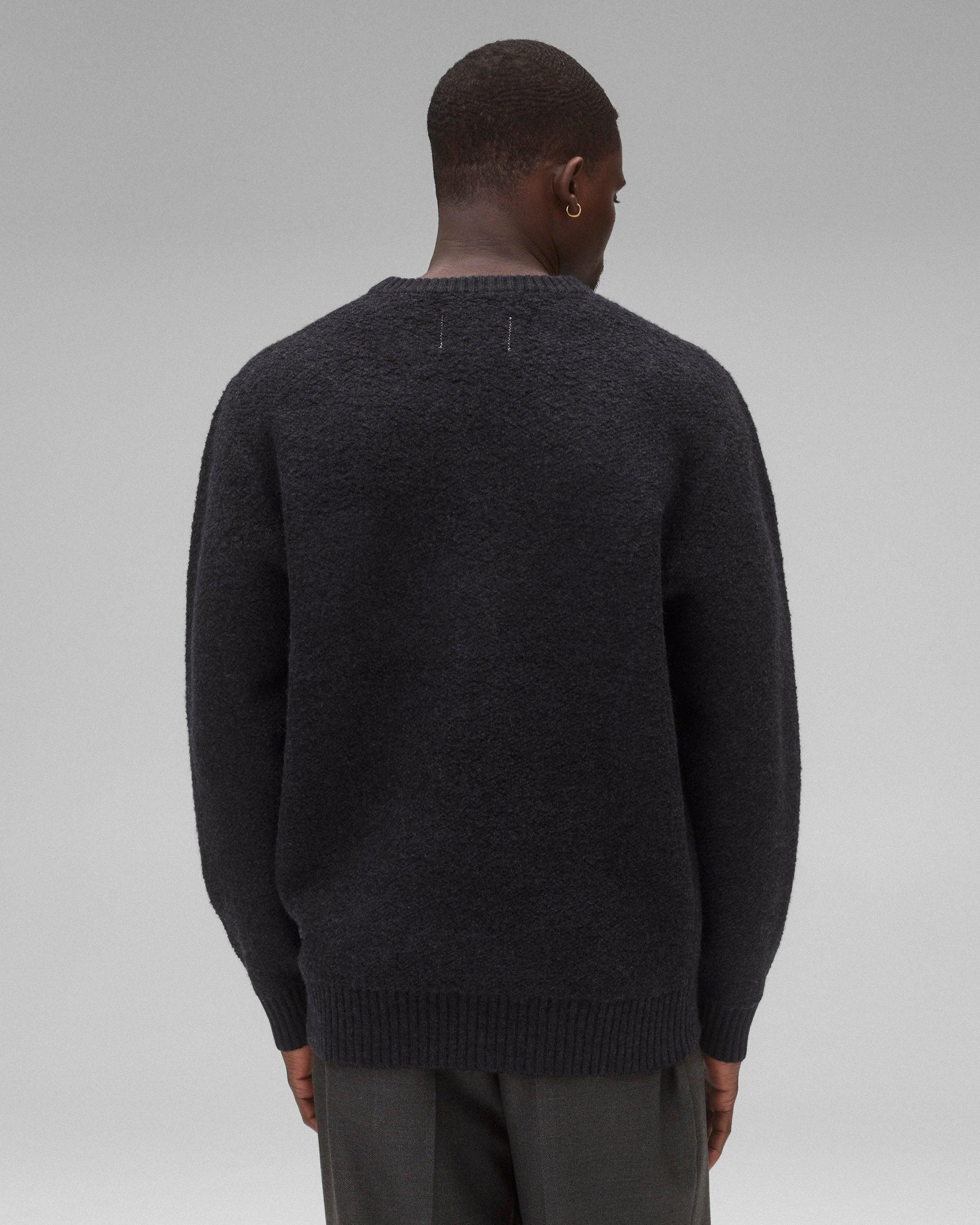 Textured Boucle Turf Crewneck Male Product Image