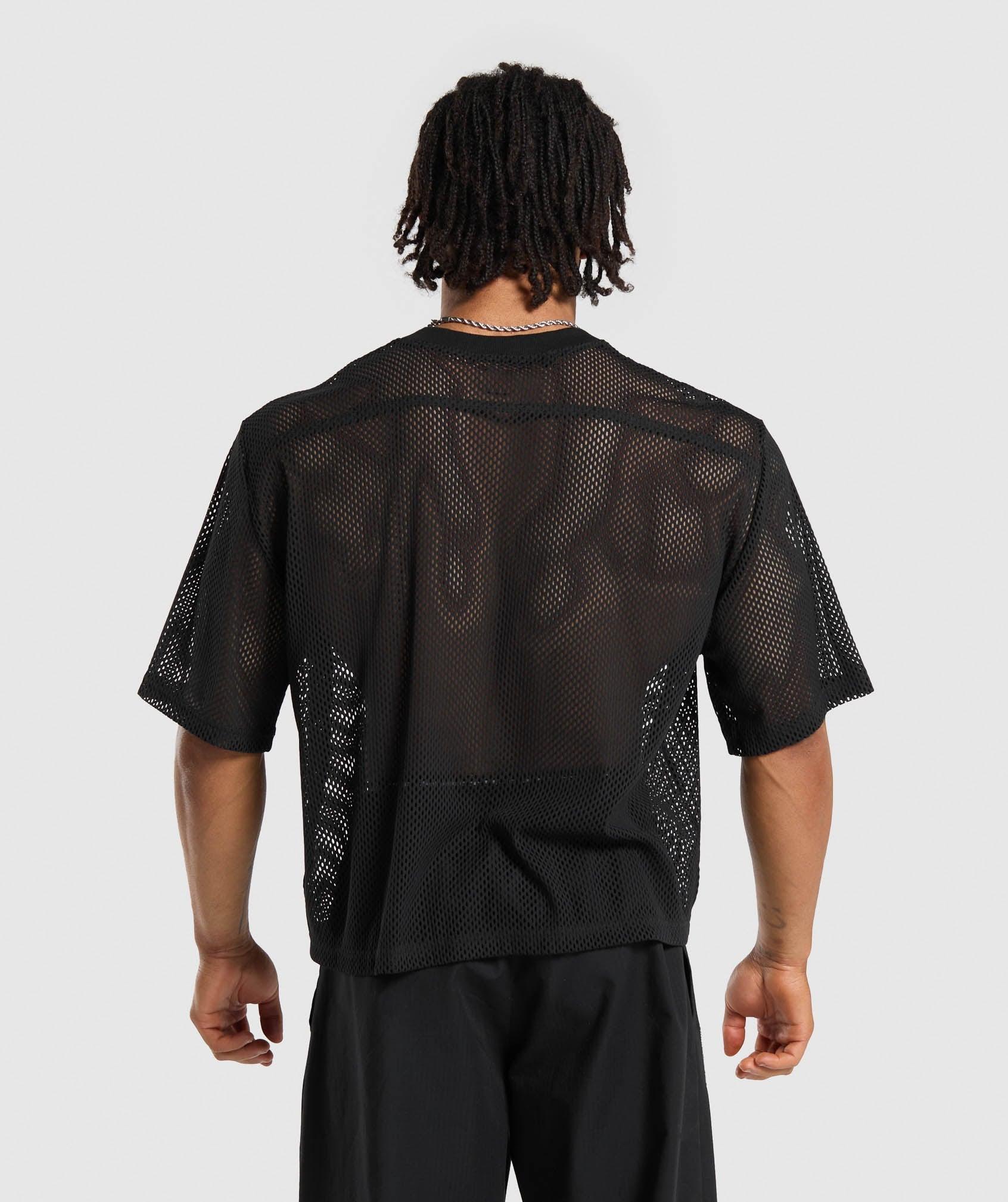 Mesh Oversized T-Shirt Product Image
