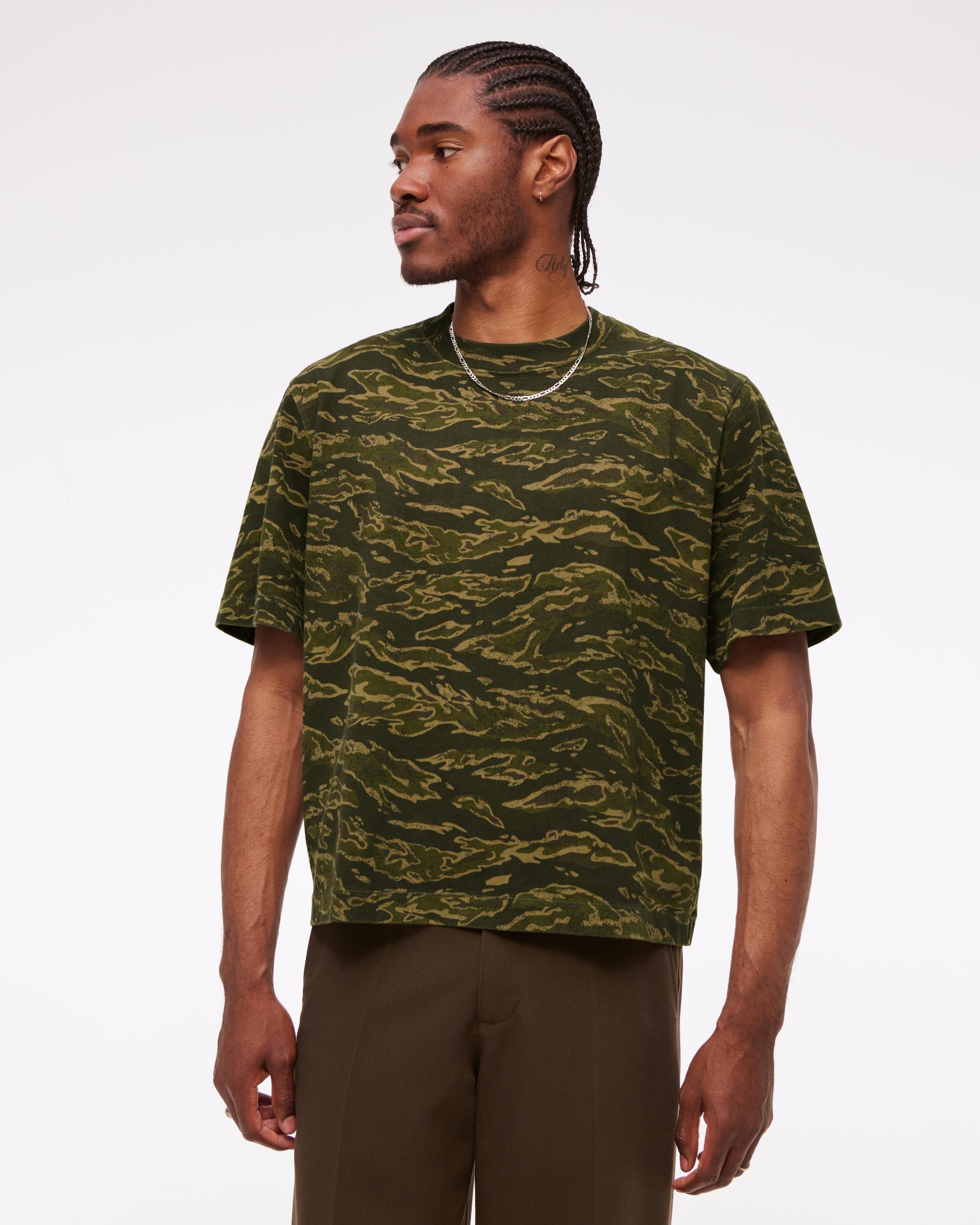 Premium Heavyweight Cropped Tee Product Image