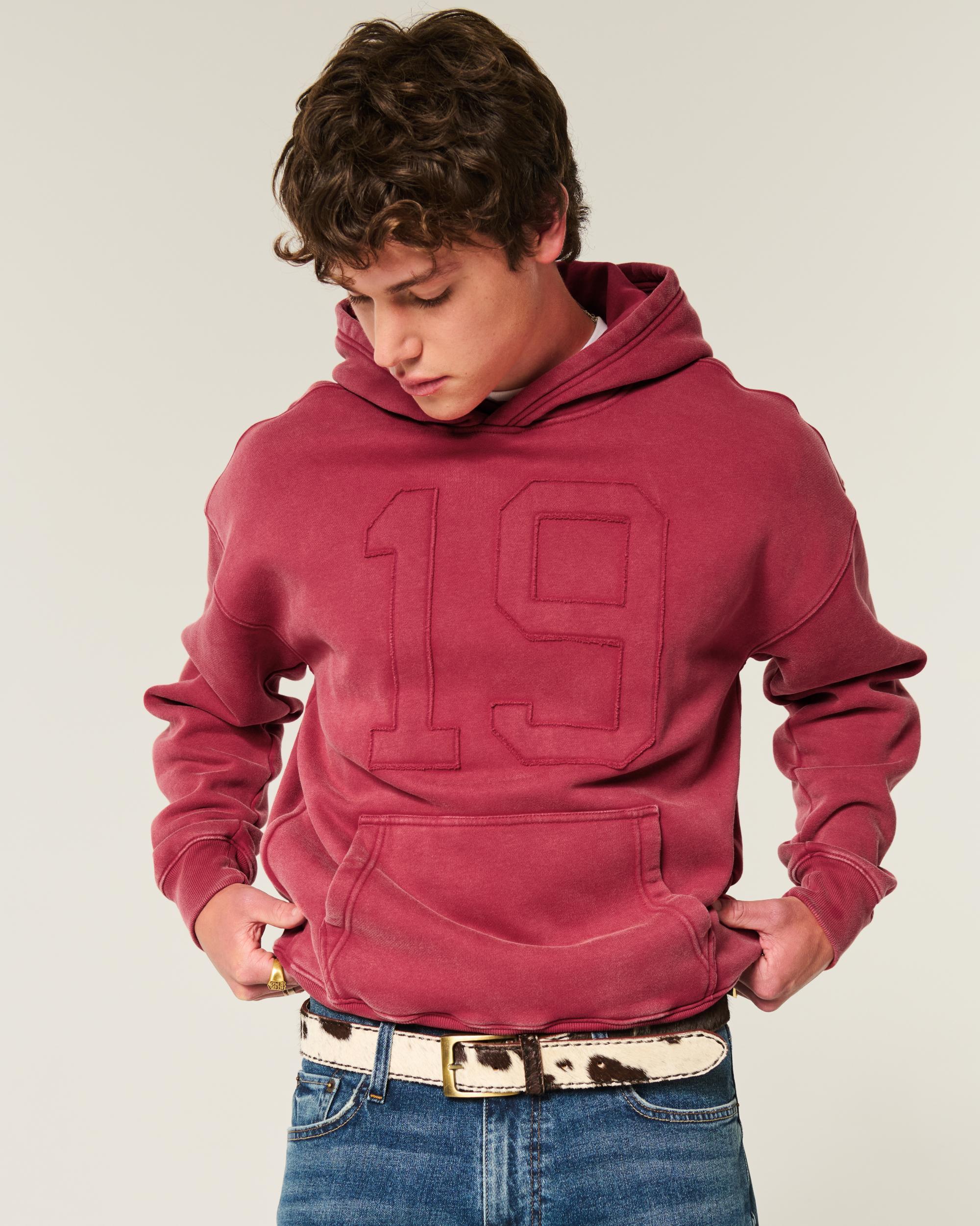 Boxy Camo Hoodie Product Image