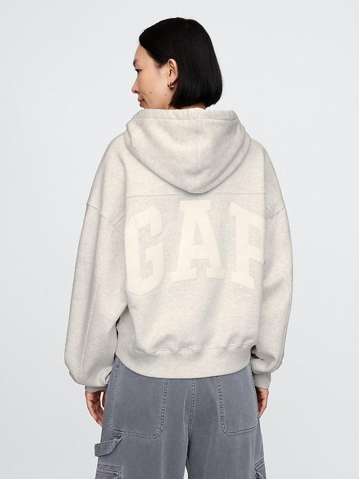 VintageSoft Cropped Hoodie Product Image