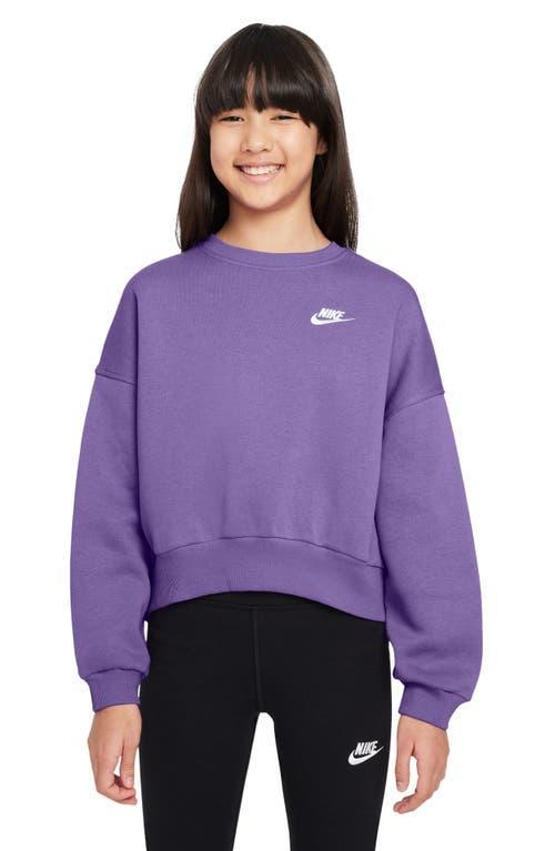 Nike Kids' Sportswear Club Fleece Crewneck Sweatshirt Product Image