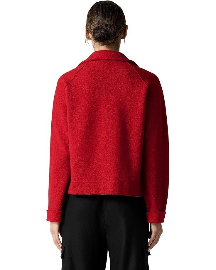 Moto Jacket With Zip Front Product Image