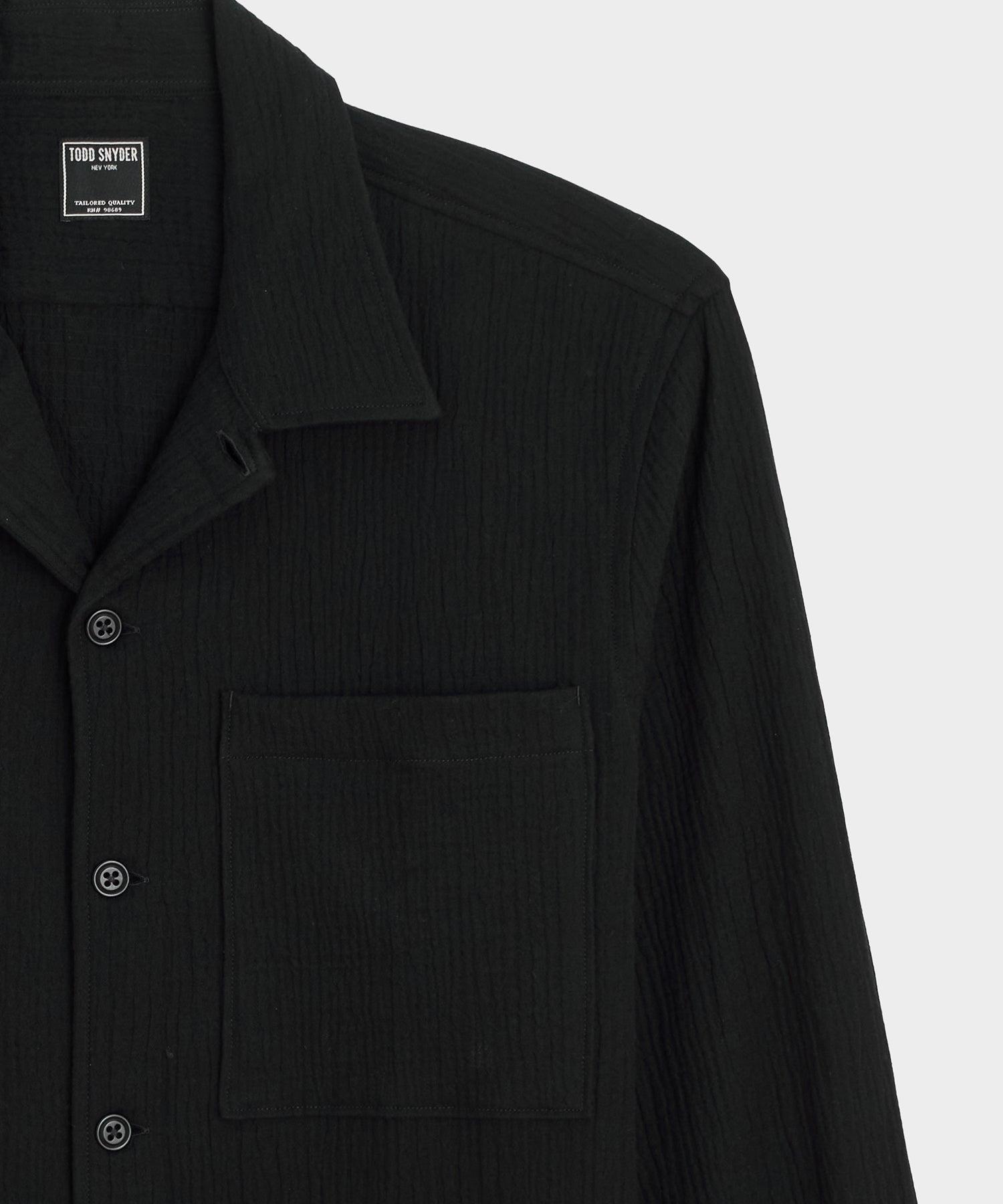 Cotton Double Cloth Gauze Overshirt Product Image