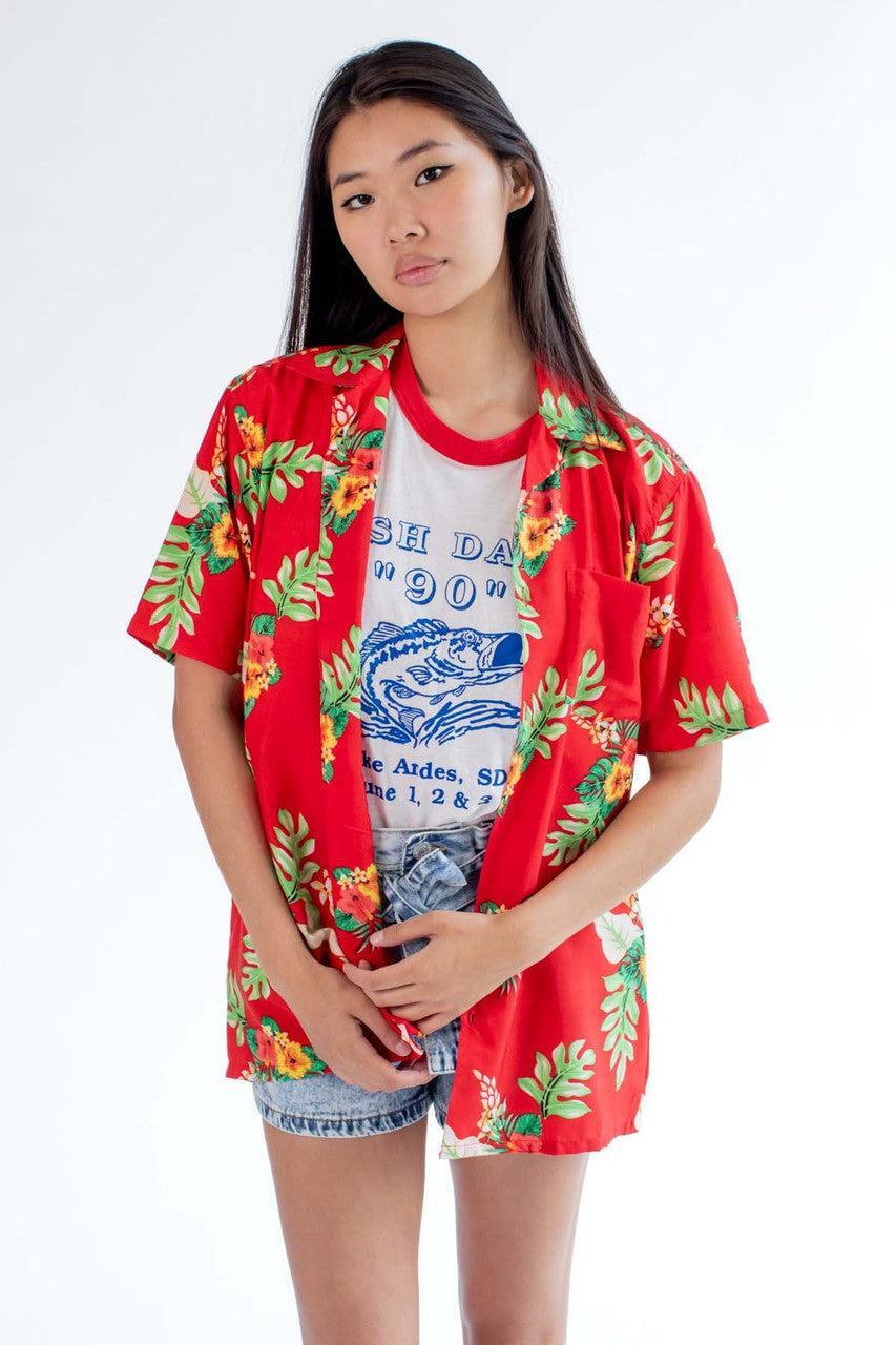 Hibiscus Garland Hawaiian Shirt Product Image