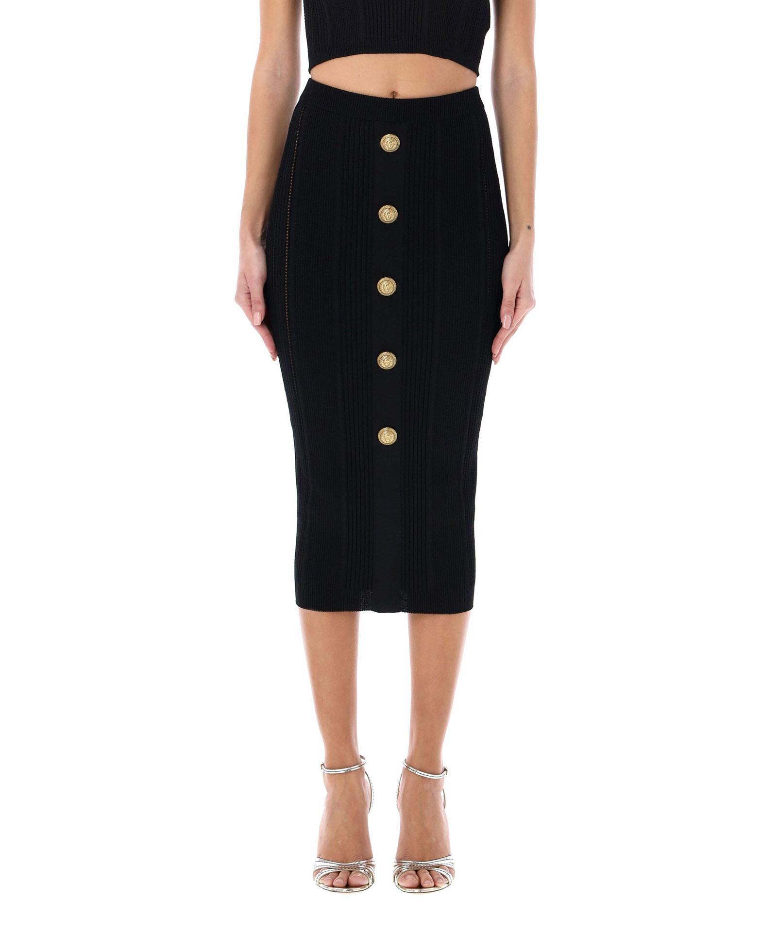 BALMAIN Skirt In Black Product Image